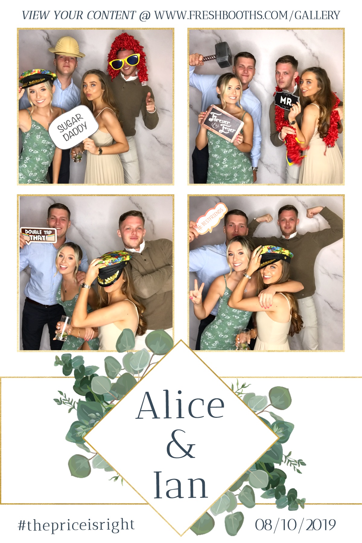 Alice & Ian's Wedding - GIF Station | View more photos from the event at gallery.freshbooths.com/u/FreshBooths/Alice-Ians-Wedding-GIF-Station