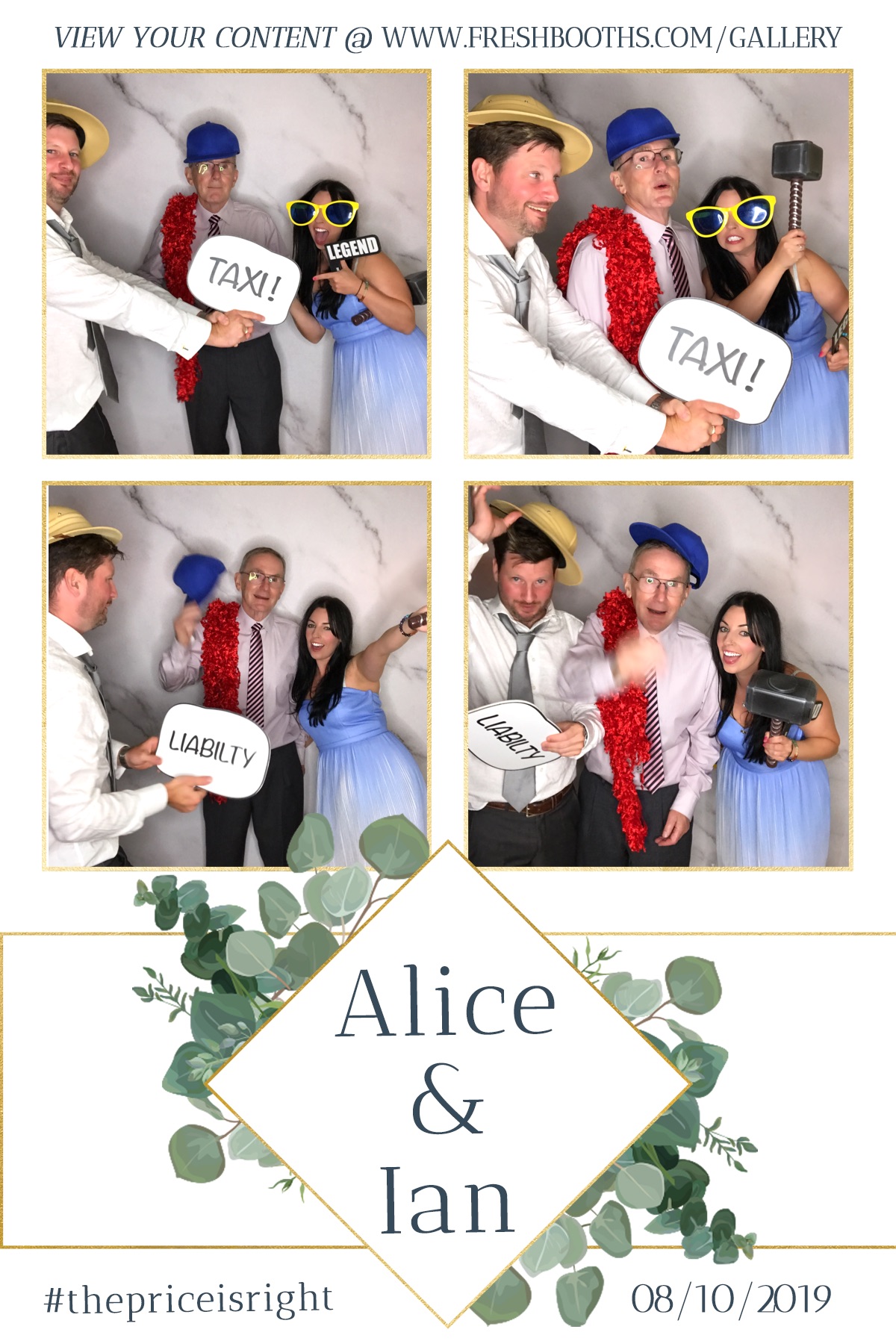Alice & Ian's Wedding - GIF Station | View more photos from the event at gallery.freshbooths.com/u/FreshBooths/Alice-Ians-Wedding-GIF-Station