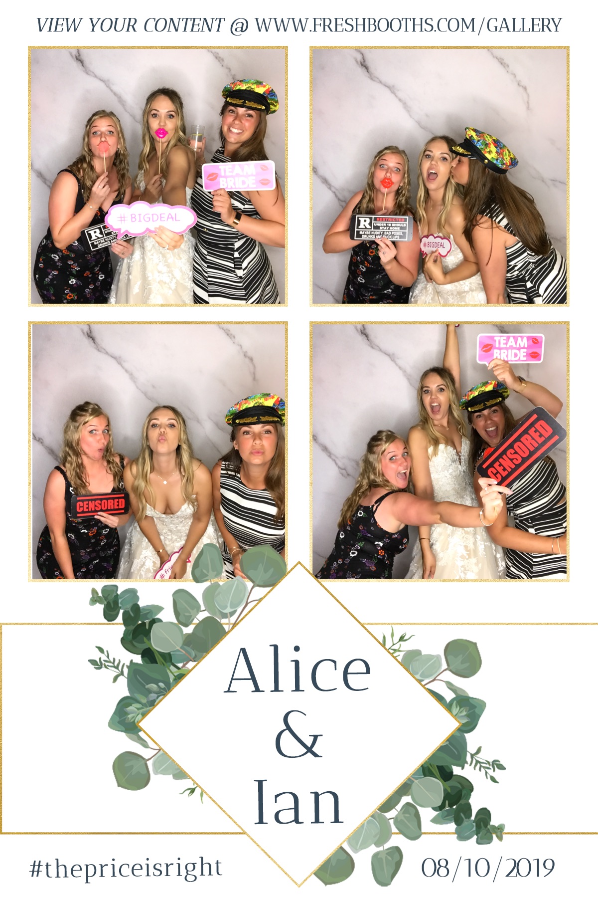 Alice & Ian's Wedding - GIF Station | View more photos from the event at gallery.freshbooths.com/u/FreshBooths/Alice-Ians-Wedding-GIF-Station