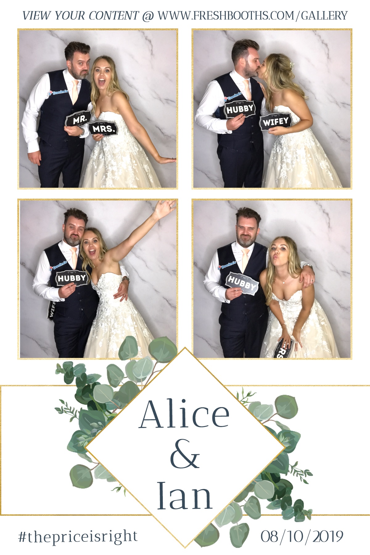 Alice & Ian's Wedding - GIF Station | View more photos from the event at gallery.freshbooths.com/u/FreshBooths/Alice-Ians-Wedding-GIF-Station