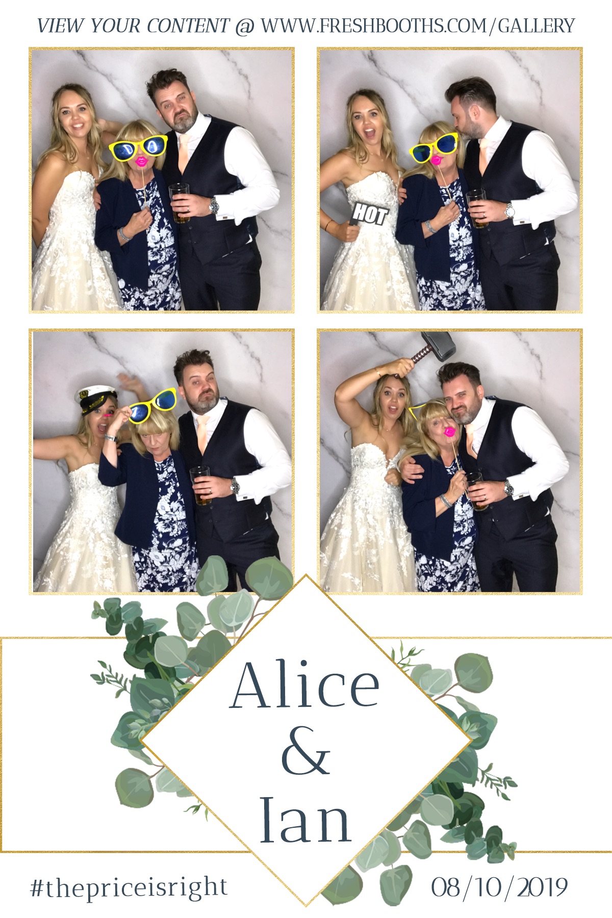 Alice & Ian's Wedding - GIF Station | View more photos from the event at gallery.freshbooths.com/u/FreshBooths/Alice-Ians-Wedding-GIF-Station