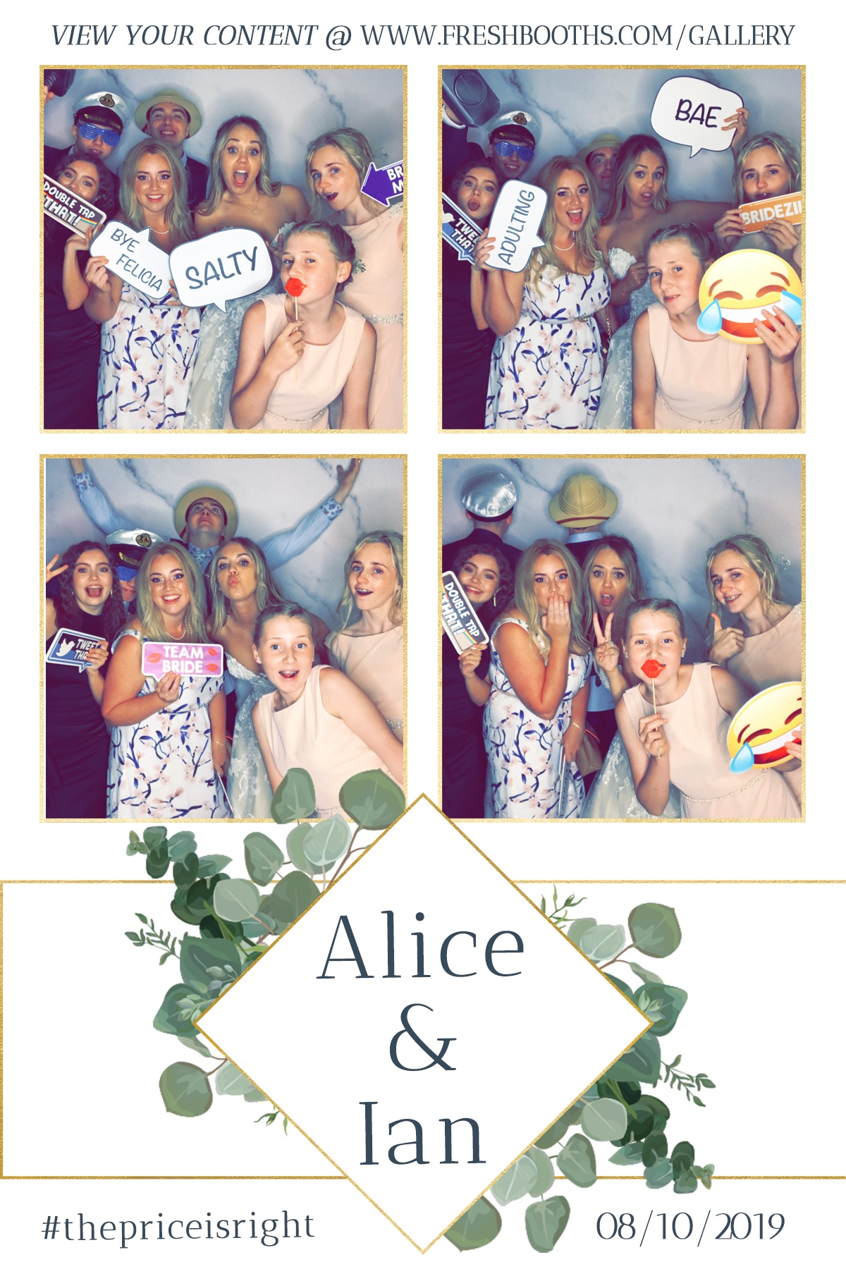 Alice & Ian's Wedding - GIF Station | View more photos from the event at gallery.freshbooths.com/u/FreshBooths/Alice-Ians-Wedding-GIF-Station