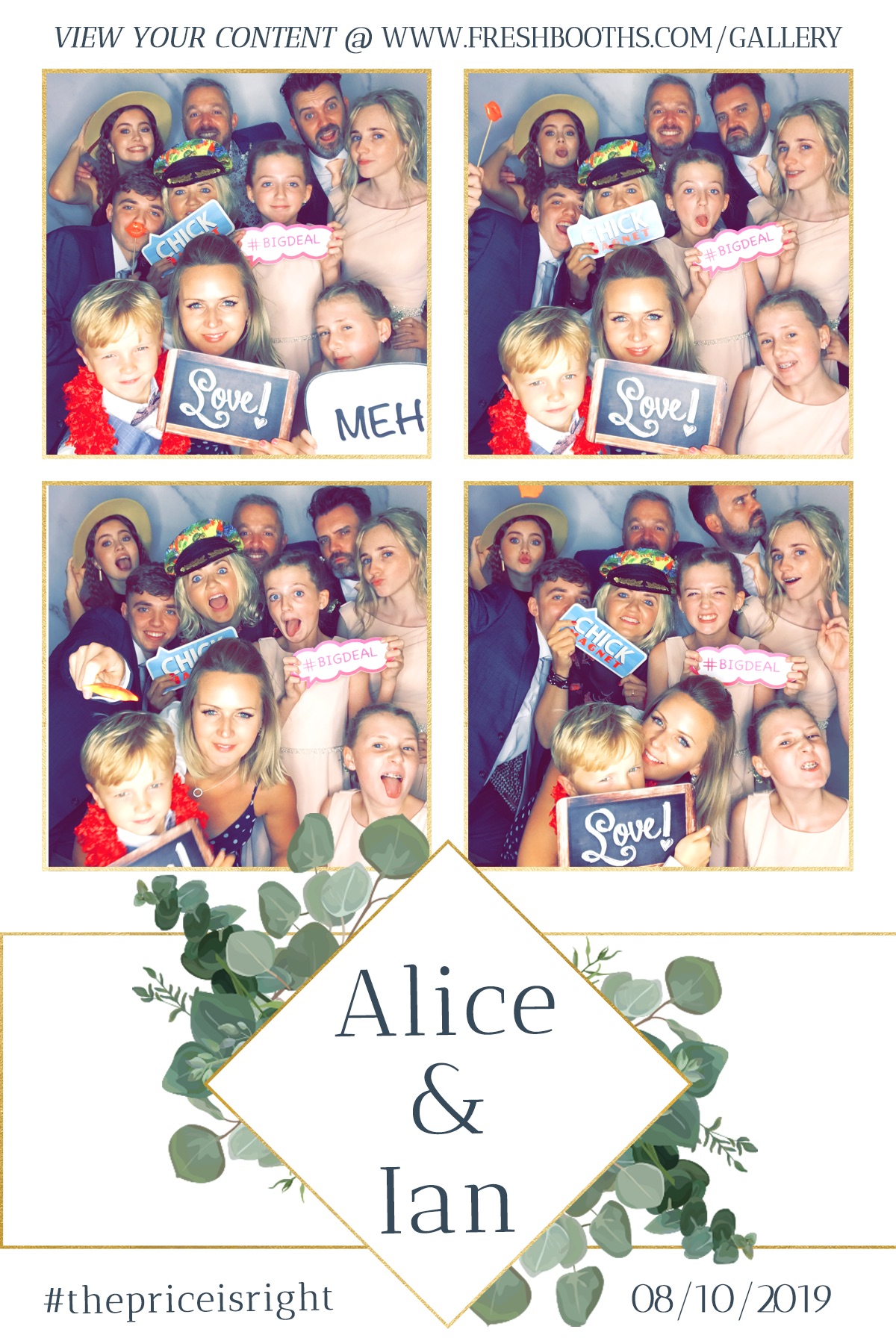 Alice & Ian's Wedding - GIF Station | View more photos from the event at gallery.freshbooths.com/u/FreshBooths/Alice-Ians-Wedding-GIF-Station