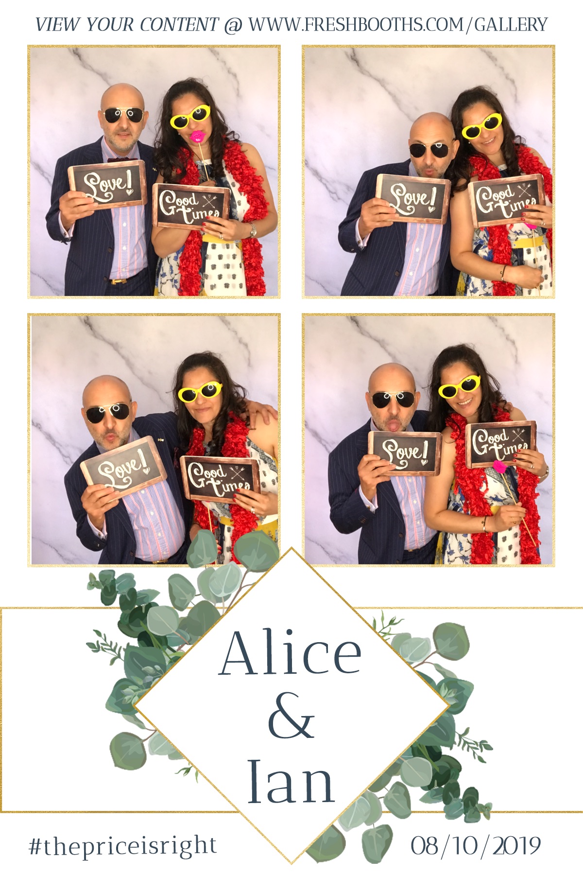 Alice & Ian's Wedding - GIF Station | View more photos from the event at gallery.freshbooths.com/u/FreshBooths/Alice-Ians-Wedding-GIF-Station
