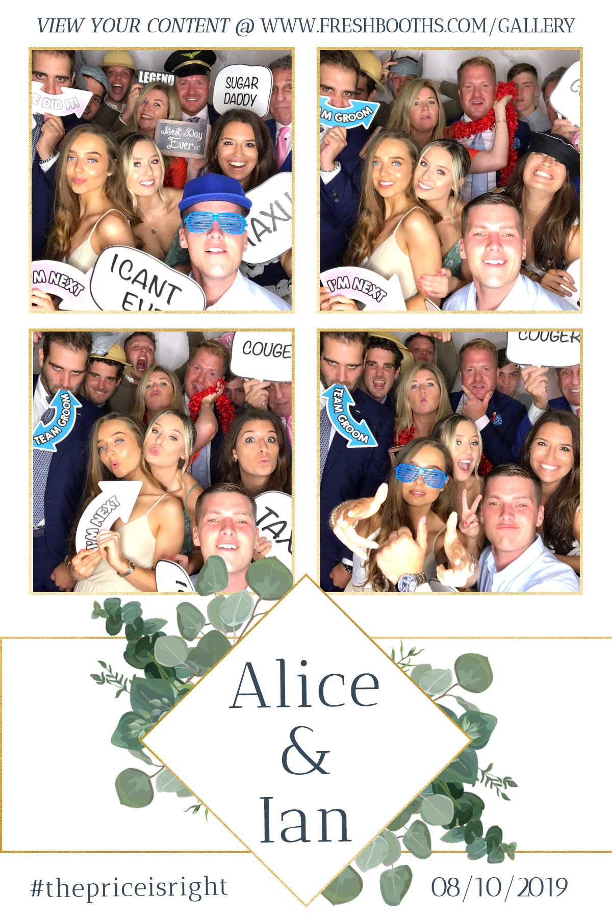 Alice & Ian's Wedding - GIF Station | View more photos from the event at gallery.freshbooths.com/u/FreshBooths/Alice-Ians-Wedding-GIF-Station