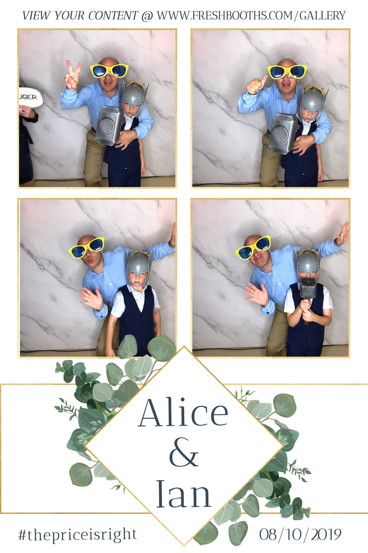 Alice & Ian's Wedding - GIF Station | View more photos from the event at gallery.freshbooths.com/u/FreshBooths/Alice-Ians-Wedding-GIF-Station
