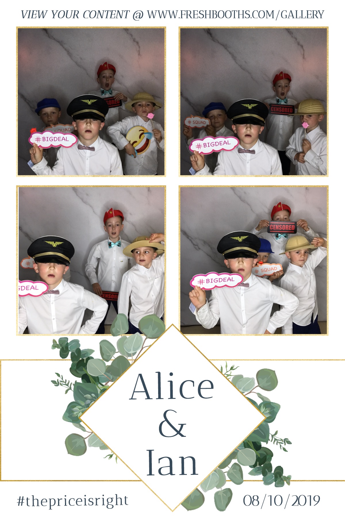 Alice & Ian's Wedding - GIF Station | View more photos from the event at gallery.freshbooths.com/u/FreshBooths/Alice-Ians-Wedding-GIF-Station