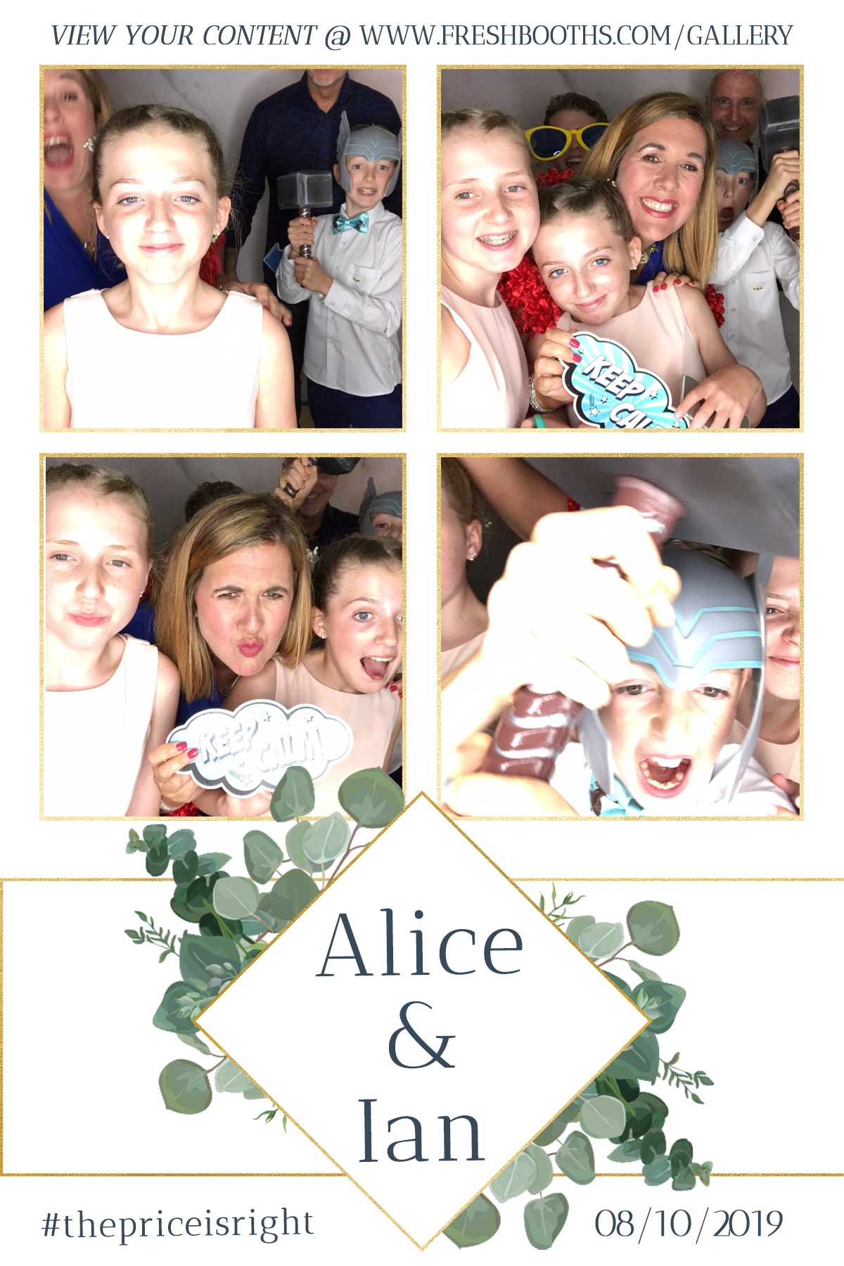 Alice & Ian's Wedding - GIF Station | View more photos from the event at gallery.freshbooths.com/u/FreshBooths/Alice-Ians-Wedding-GIF-Station