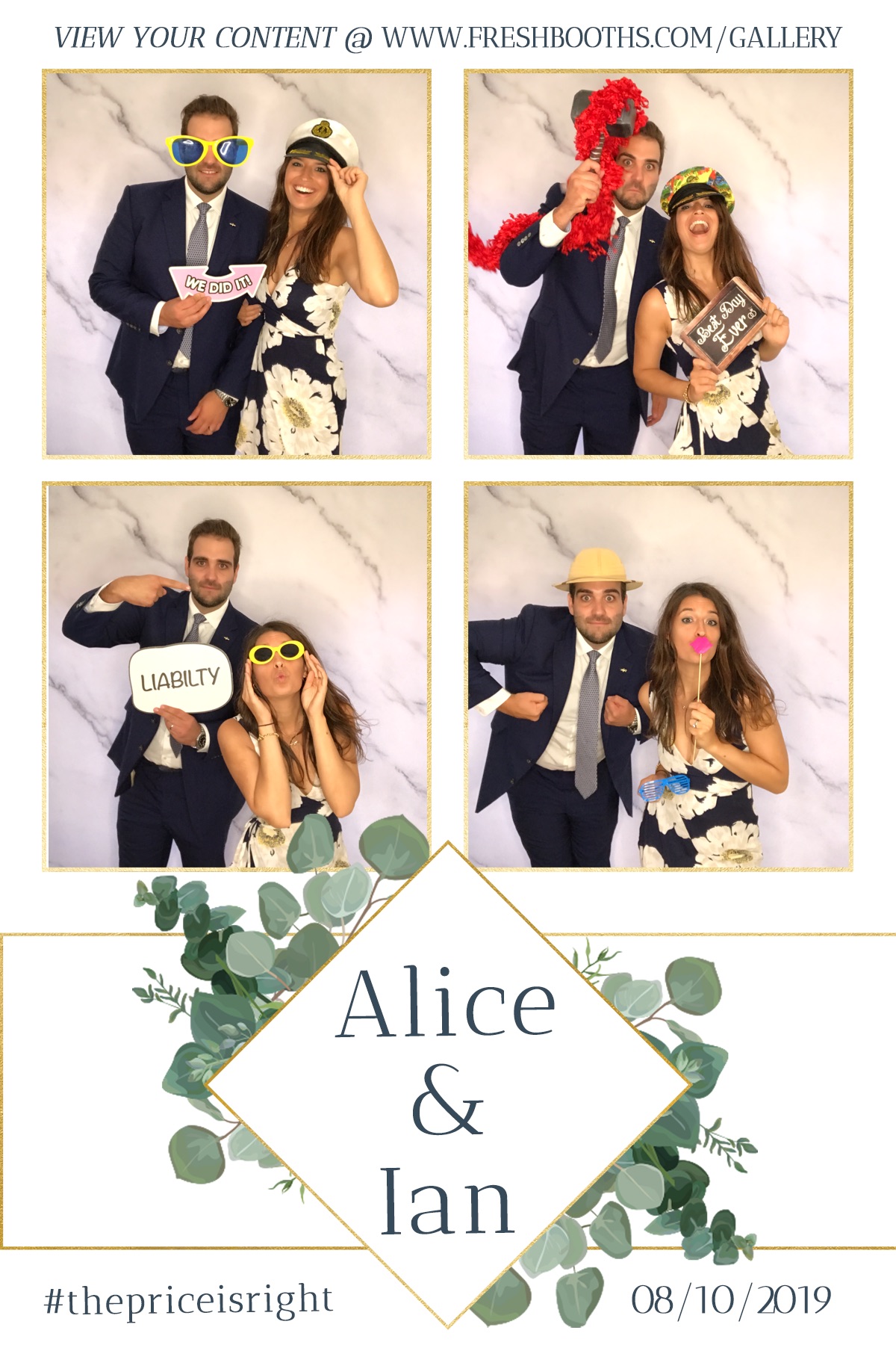 Alice & Ian's Wedding - GIF Station | View more photos from the event at gallery.freshbooths.com/u/FreshBooths/Alice-Ians-Wedding-GIF-Station