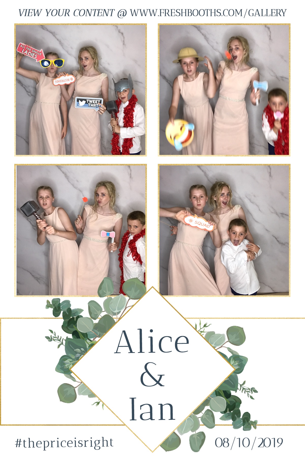Alice & Ian's Wedding - GIF Station | View more photos from the event at gallery.freshbooths.com/u/FreshBooths/Alice-Ians-Wedding-GIF-Station