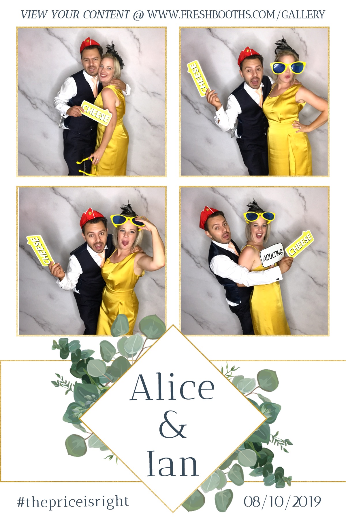 Alice & Ian's Wedding - GIF Station | View more photos from the event at gallery.freshbooths.com/u/FreshBooths/Alice-Ians-Wedding-GIF-Station
