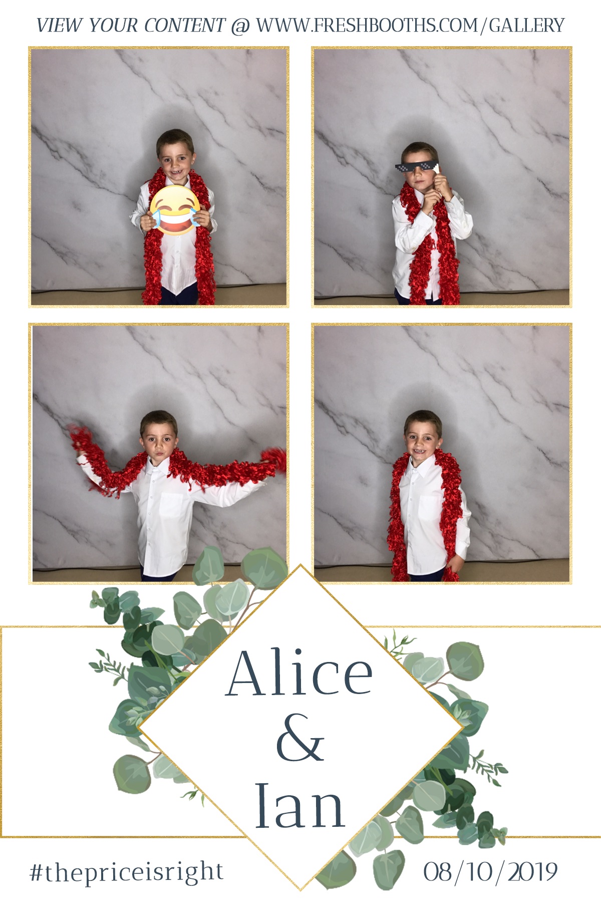 Alice & Ian's Wedding - GIF Station | View more photos from the event at gallery.freshbooths.com/u/FreshBooths/Alice-Ians-Wedding-GIF-Station