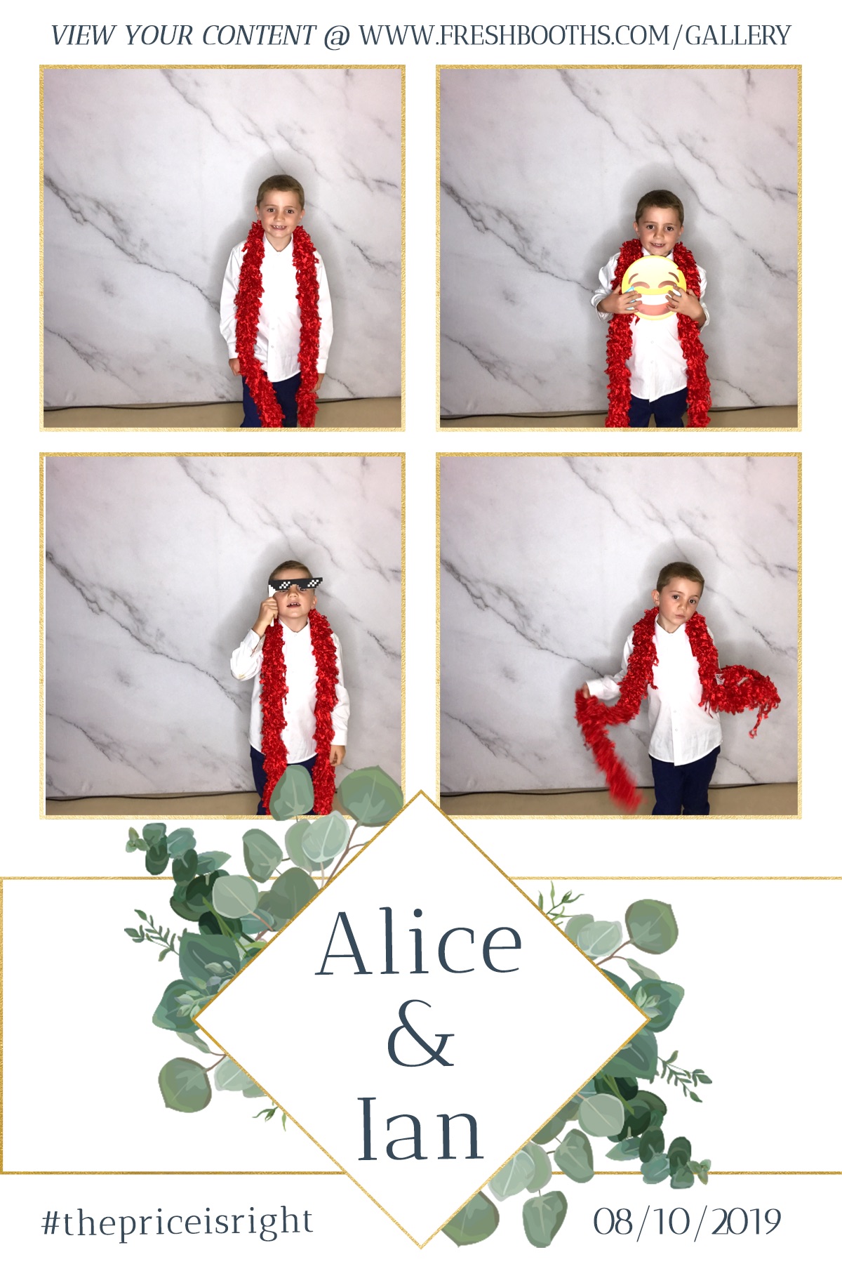 Alice & Ian's Wedding - GIF Station | View more photos from the event at gallery.freshbooths.com/u/FreshBooths/Alice-Ians-Wedding-GIF-Station