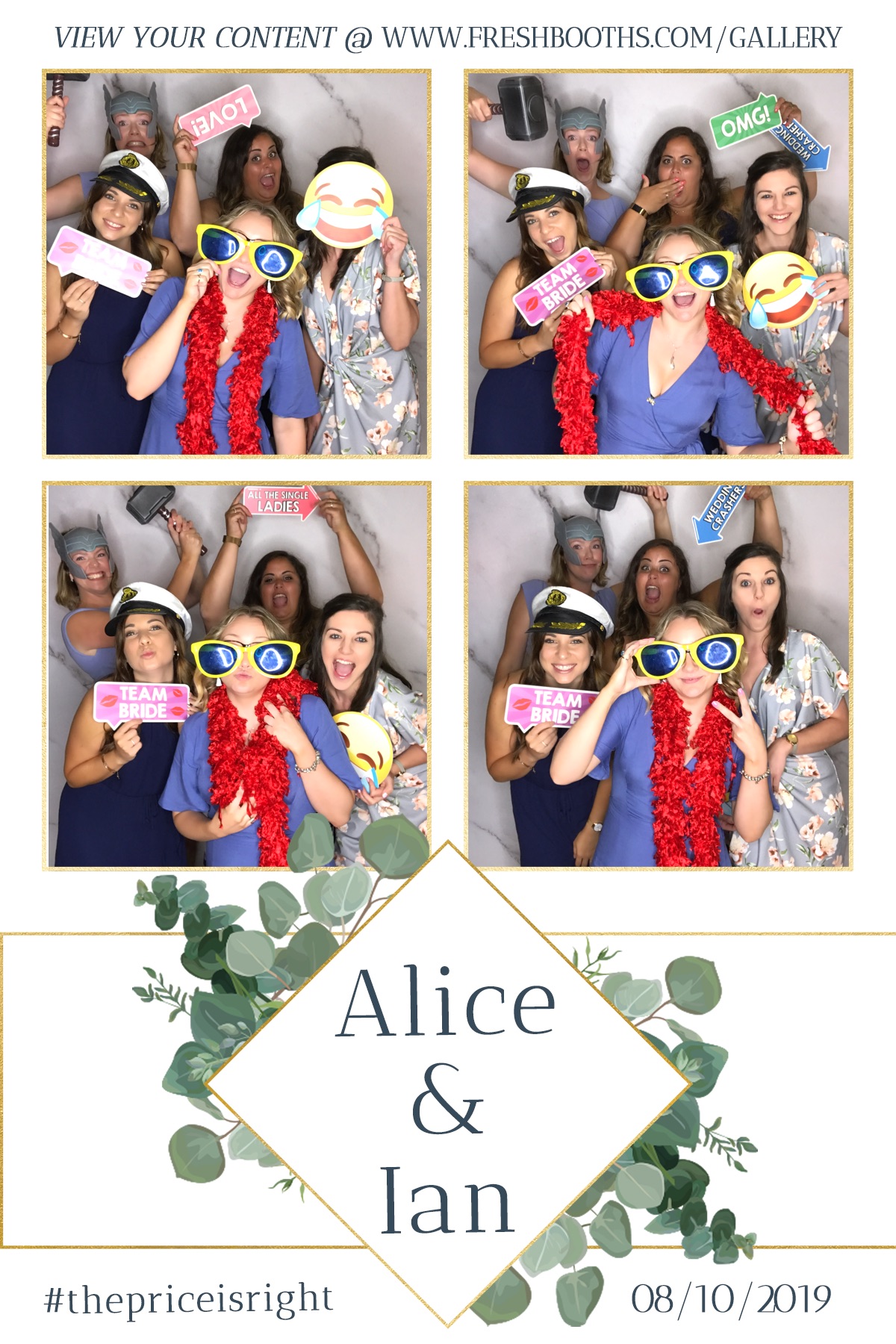 Alice & Ian's Wedding - GIF Station | View more photos from the event at gallery.freshbooths.com/u/FreshBooths/Alice-Ians-Wedding-GIF-Station