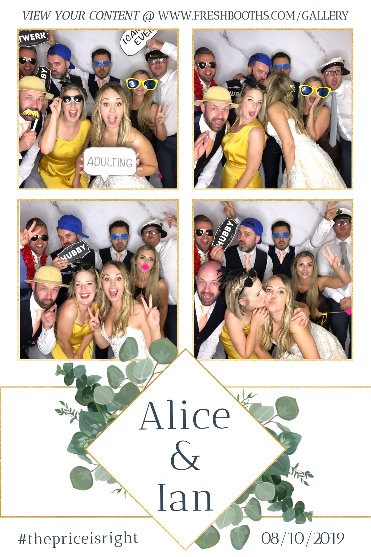 Alice & Ian's Wedding - GIF Station | View more photos from the event at gallery.freshbooths.com/u/FreshBooths/Alice-Ians-Wedding-GIF-Station