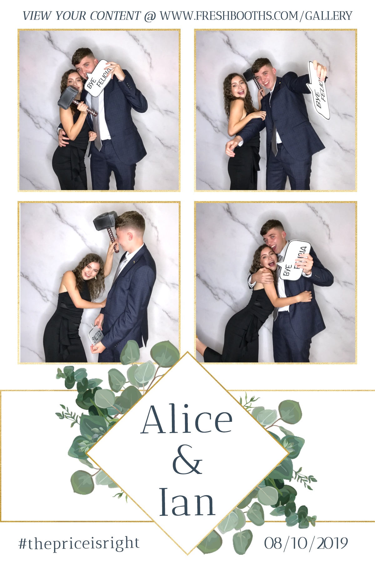 Alice & Ian's Wedding - GIF Station | View more photos from the event at gallery.freshbooths.com/u/FreshBooths/Alice-Ians-Wedding-GIF-Station