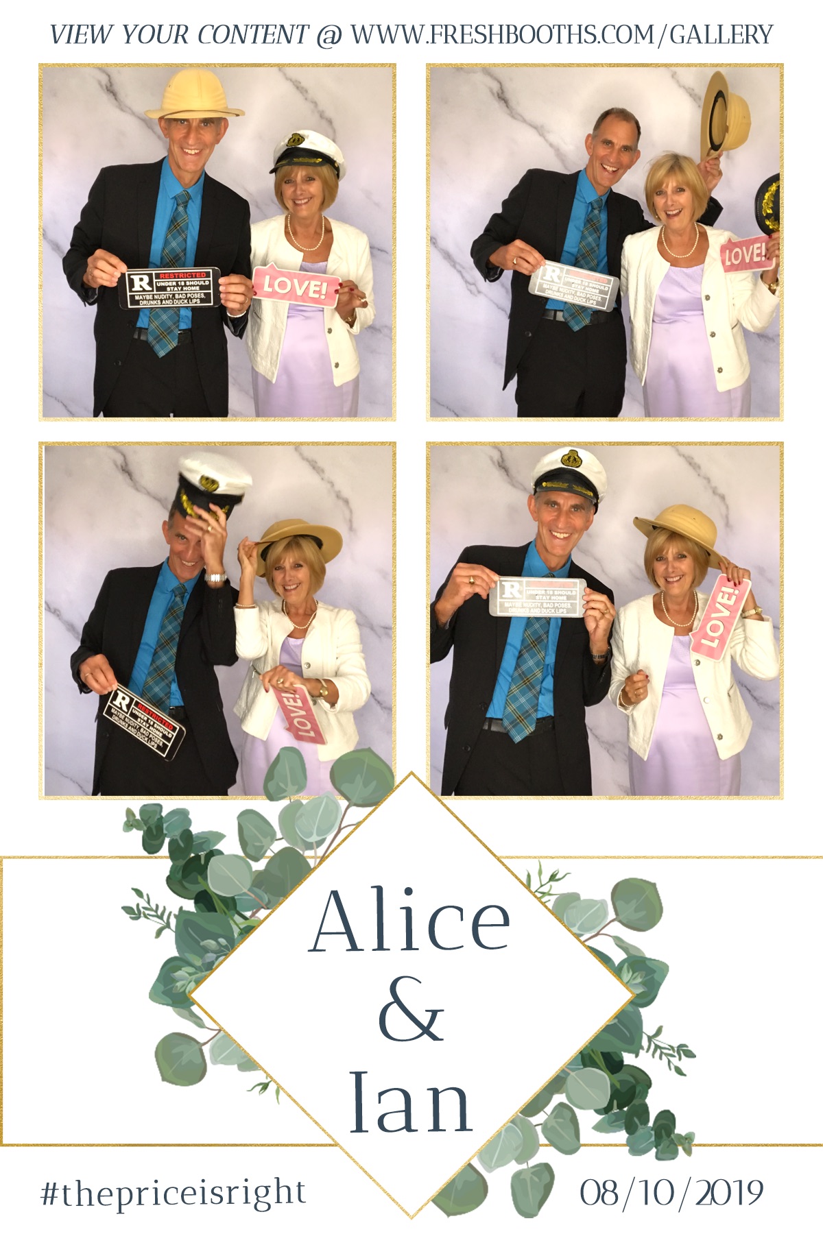 Alice & Ian's Wedding - GIF Station | View more photos from the event at gallery.freshbooths.com/u/FreshBooths/Alice-Ians-Wedding-GIF-Station