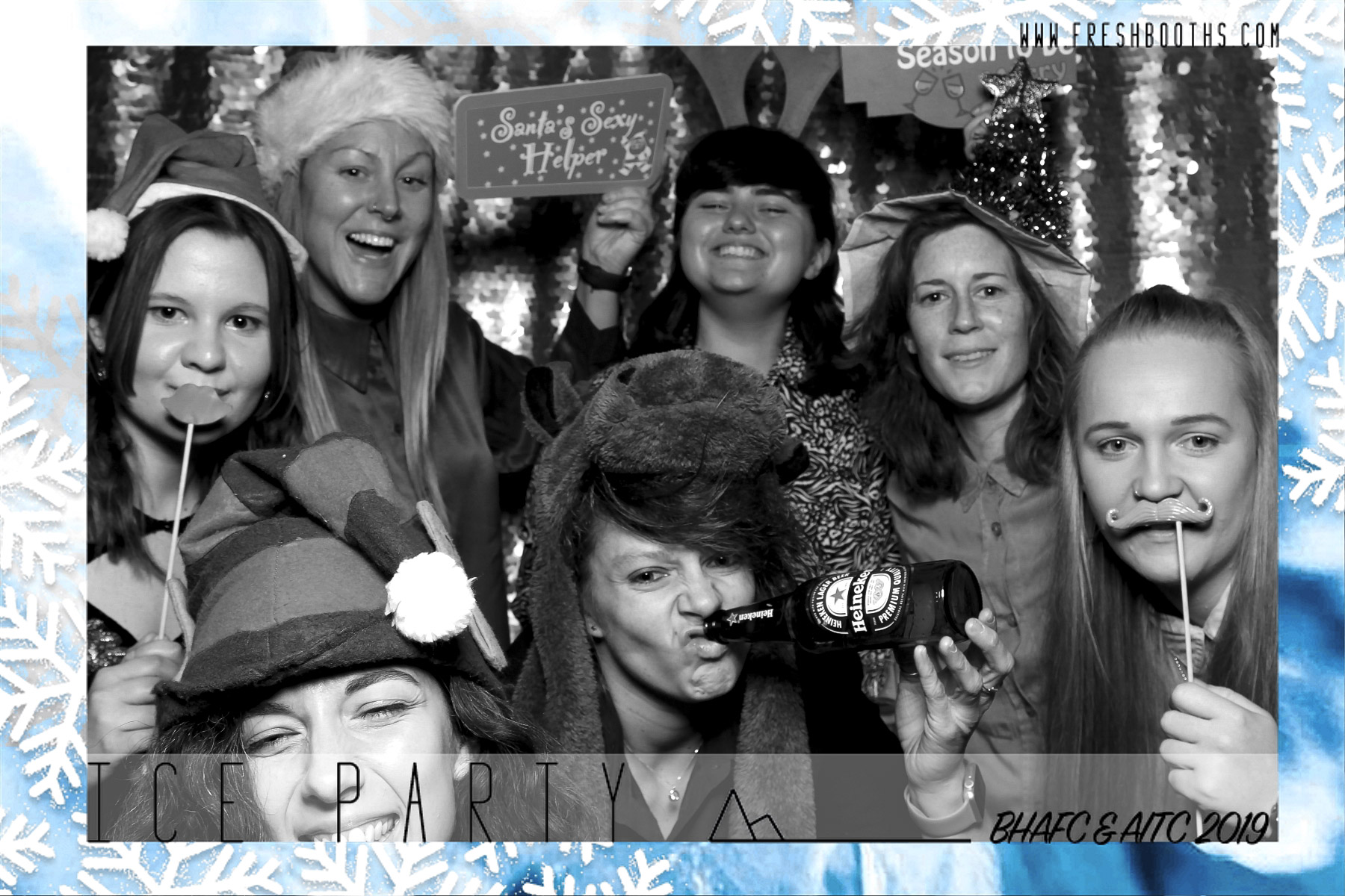 BHAFC Christmas Party - Classic Open Booth | View more photos from the event at gallery.freshbooths.com/u/FreshBooths/BHAFC-Christmas-Party-Classic-Open-Booth