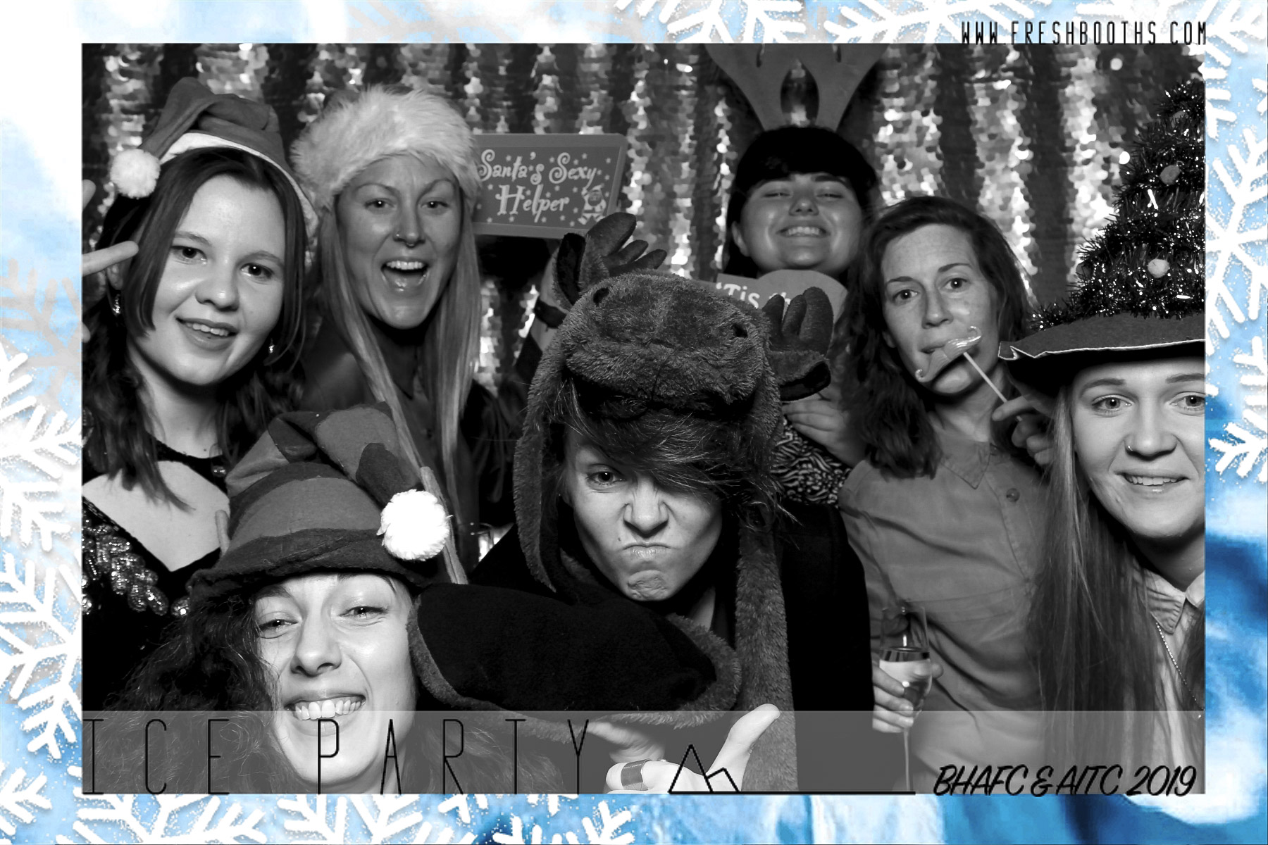 BHAFC Christmas Party - Classic Open Booth | View more photos from the event at gallery.freshbooths.com/u/FreshBooths/BHAFC-Christmas-Party-Classic-Open-Booth