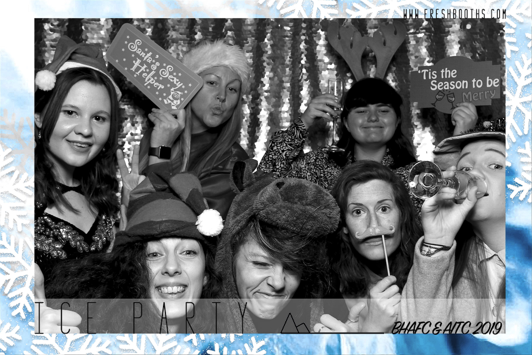 BHAFC Christmas Party - Classic Open Booth | View more photos from the event at gallery.freshbooths.com/u/FreshBooths/BHAFC-Christmas-Party-Classic-Open-Booth