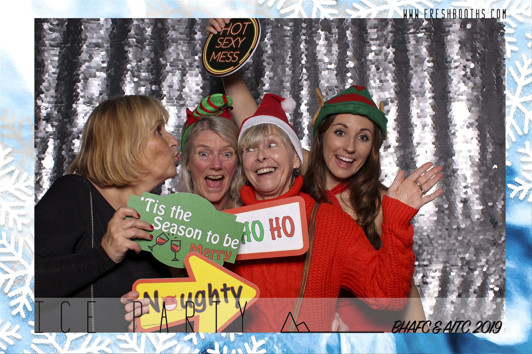 BHAFC Christmas Party - Classic Open Booth | View more photos from the event at gallery.freshbooths.com/u/FreshBooths/BHAFC-Christmas-Party-Classic-Open-Booth