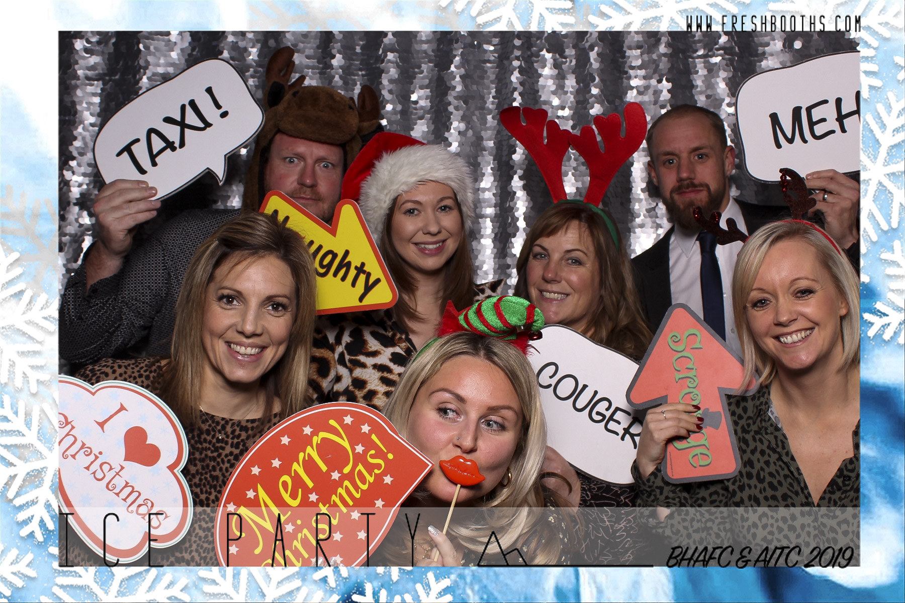 BHAFC Christmas Party - Classic Open Booth | View more photos from the event at gallery.freshbooths.com/u/FreshBooths/BHAFC-Christmas-Party-Classic-Open-Booth