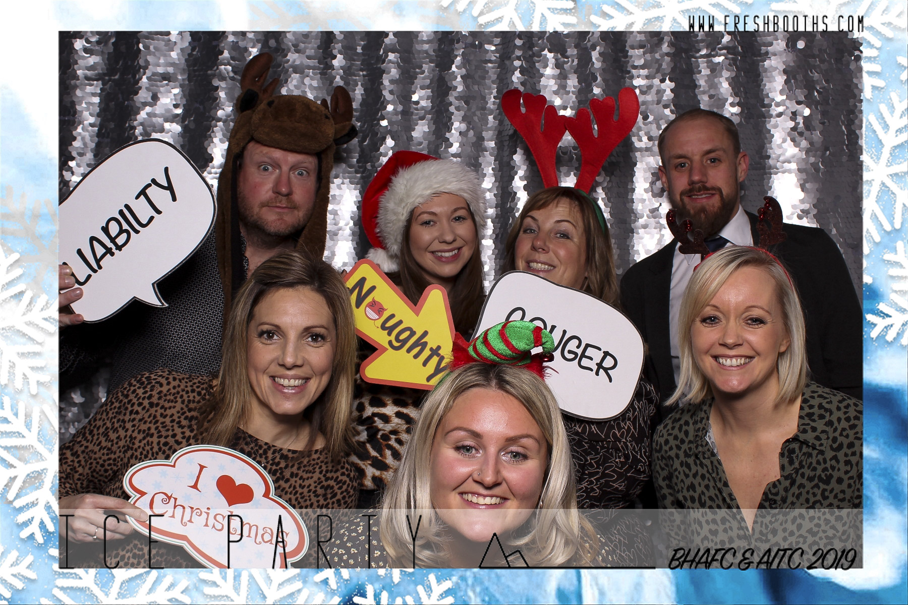 BHAFC Christmas Party - Classic Open Booth | View more photos from the event at gallery.freshbooths.com/u/FreshBooths/BHAFC-Christmas-Party-Classic-Open-Booth