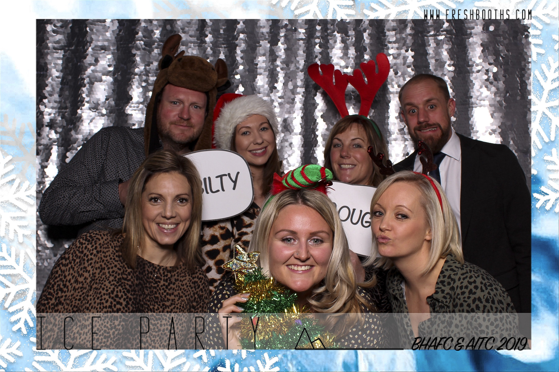 BHAFC Christmas Party - Classic Open Booth | View more photos from the event at gallery.freshbooths.com/u/FreshBooths/BHAFC-Christmas-Party-Classic-Open-Booth