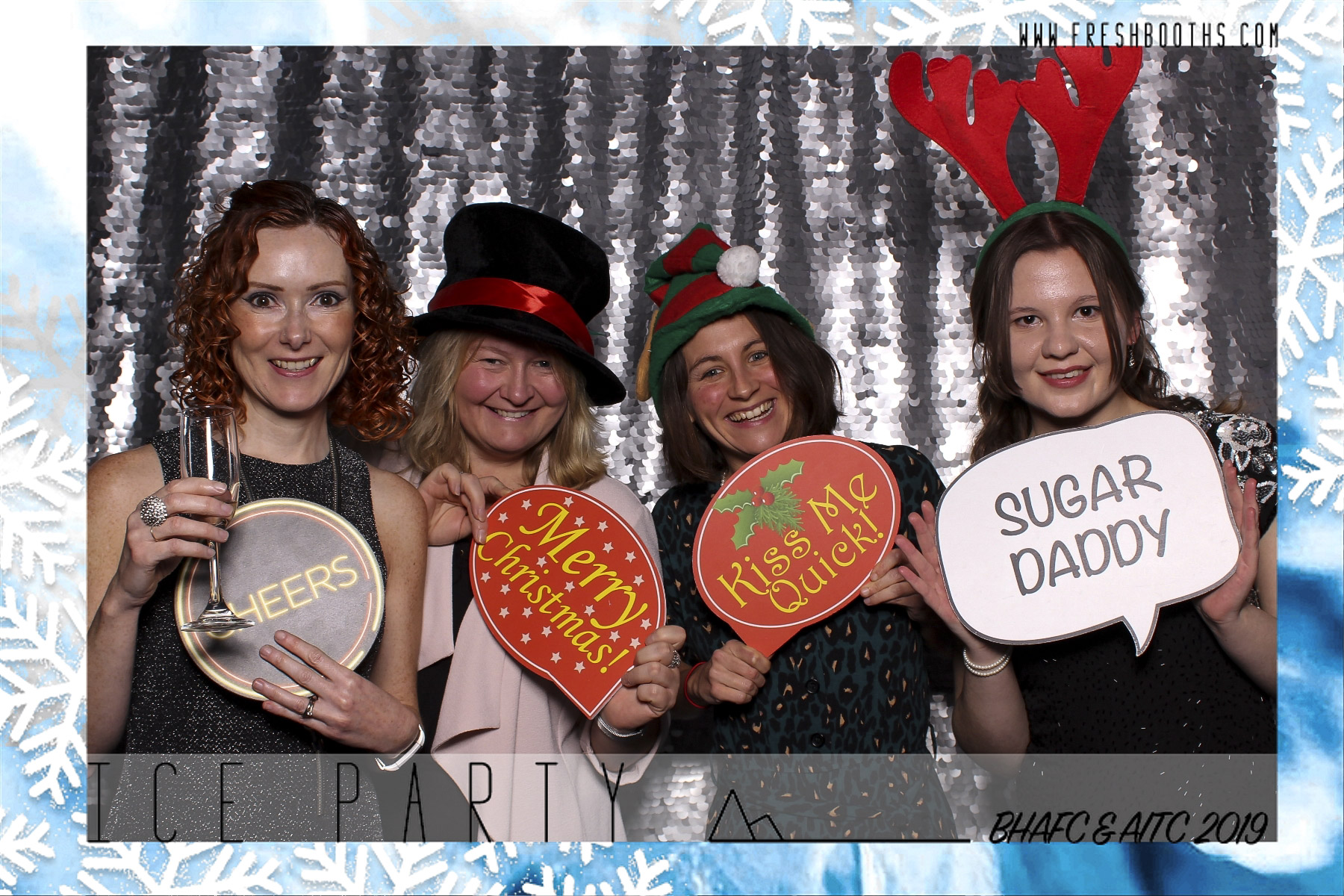 BHAFC Christmas Party - Classic Open Booth | View more photos from the event at gallery.freshbooths.com/u/FreshBooths/BHAFC-Christmas-Party-Classic-Open-Booth