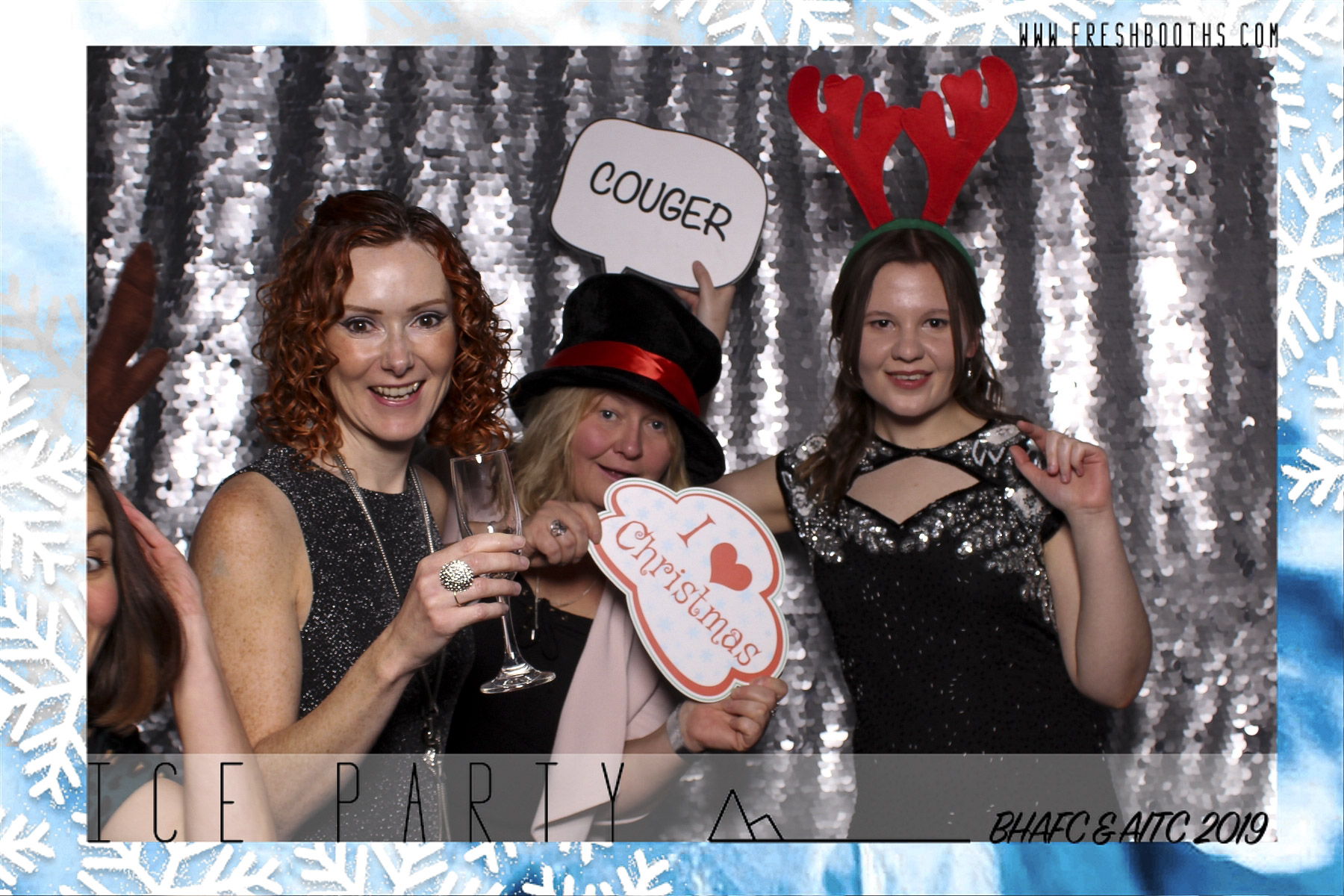 BHAFC Christmas Party - Classic Open Booth | View more photos from the event at gallery.freshbooths.com/u/FreshBooths/BHAFC-Christmas-Party-Classic-Open-Booth