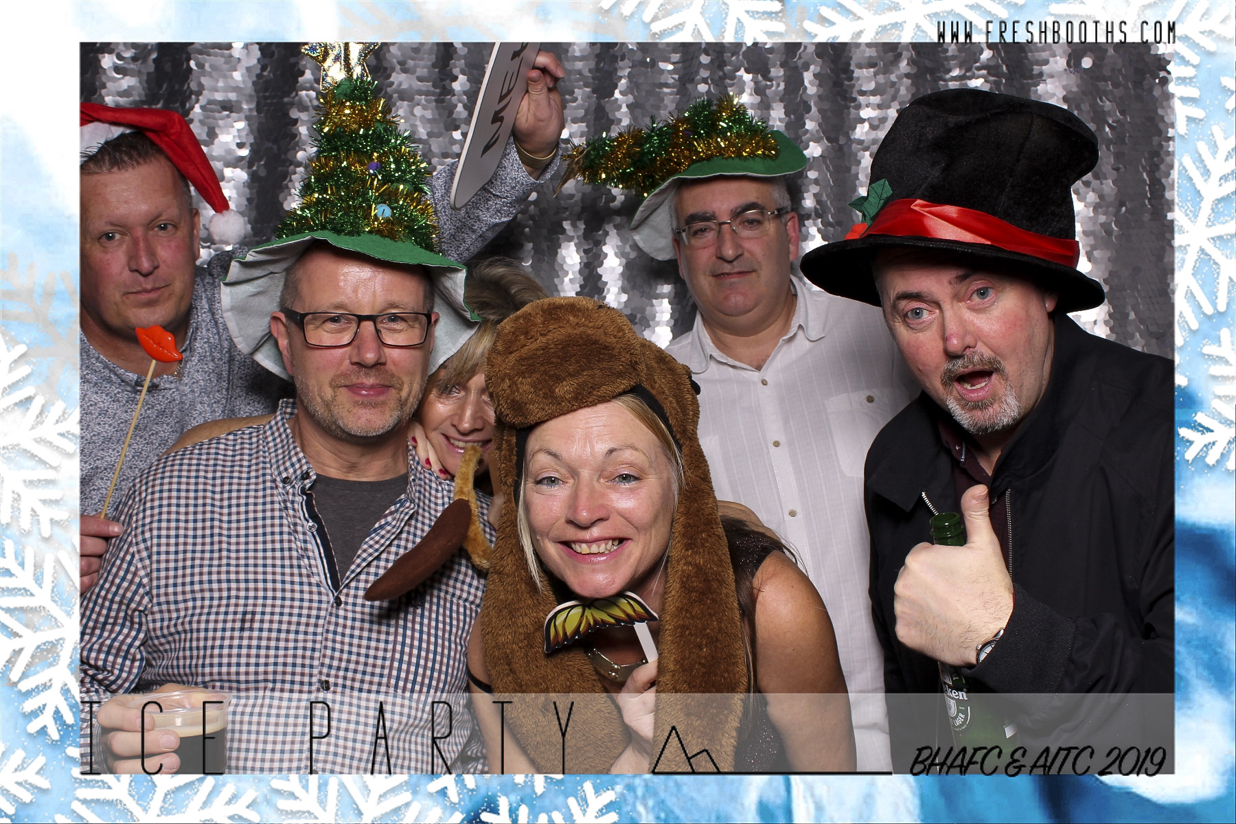 BHAFC Christmas Party - Classic Open Booth | View more photos from the event at gallery.freshbooths.com/u/FreshBooths/BHAFC-Christmas-Party-Classic-Open-Booth