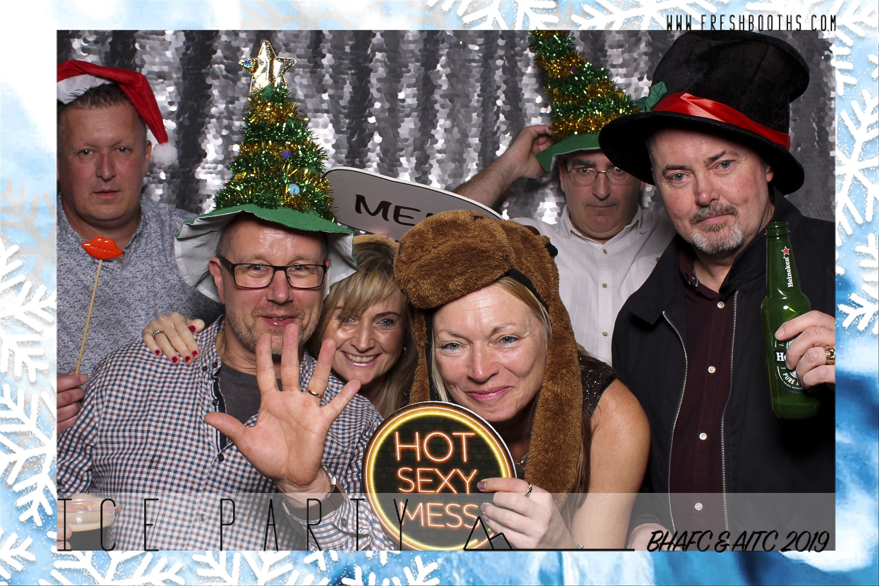 BHAFC Christmas Party - Classic Open Booth | View more photos from the event at gallery.freshbooths.com/u/FreshBooths/BHAFC-Christmas-Party-Classic-Open-Booth
