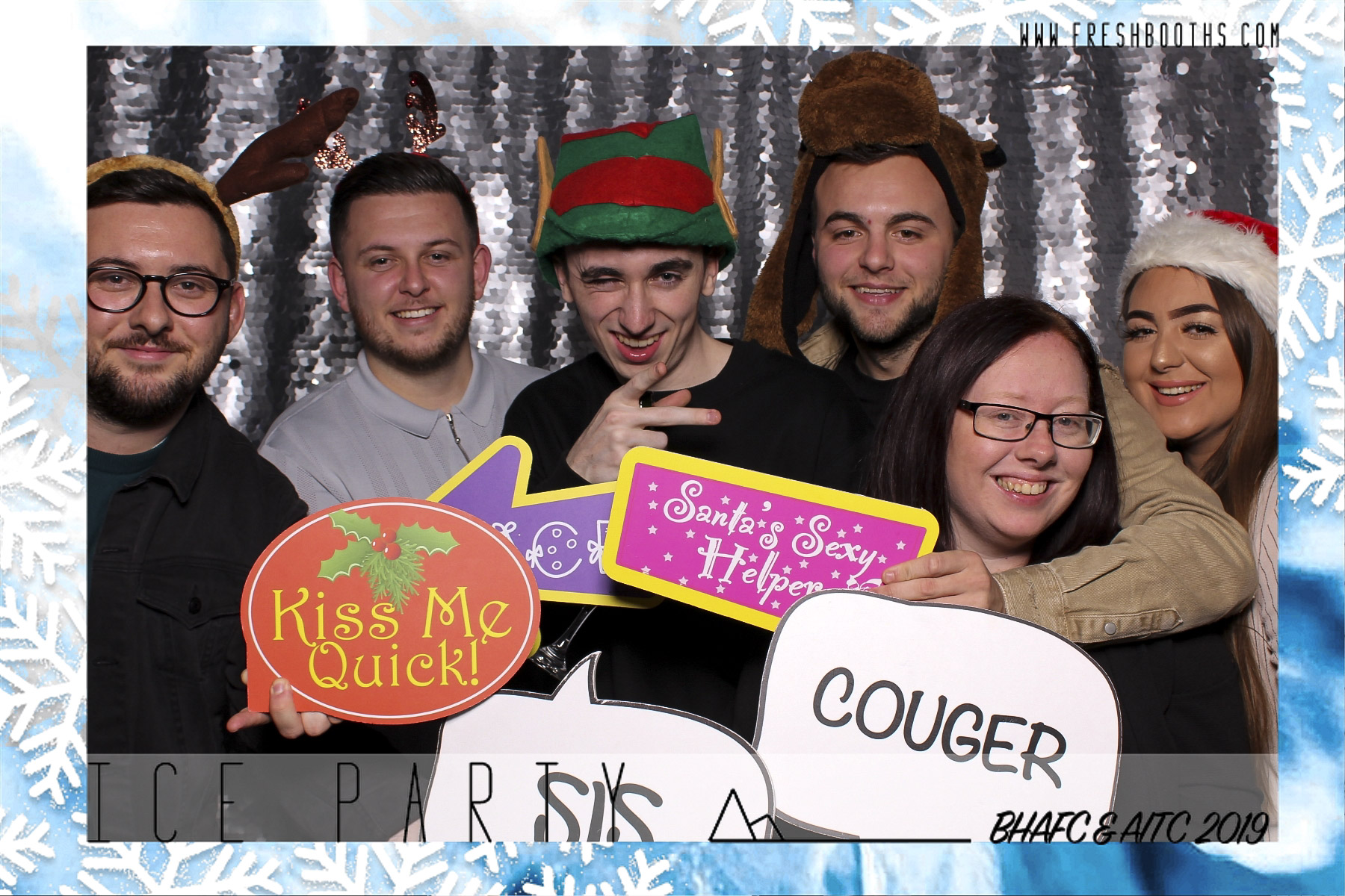BHAFC Christmas Party - Classic Open Booth | View more photos from the event at gallery.freshbooths.com/u/FreshBooths/BHAFC-Christmas-Party-Classic-Open-Booth