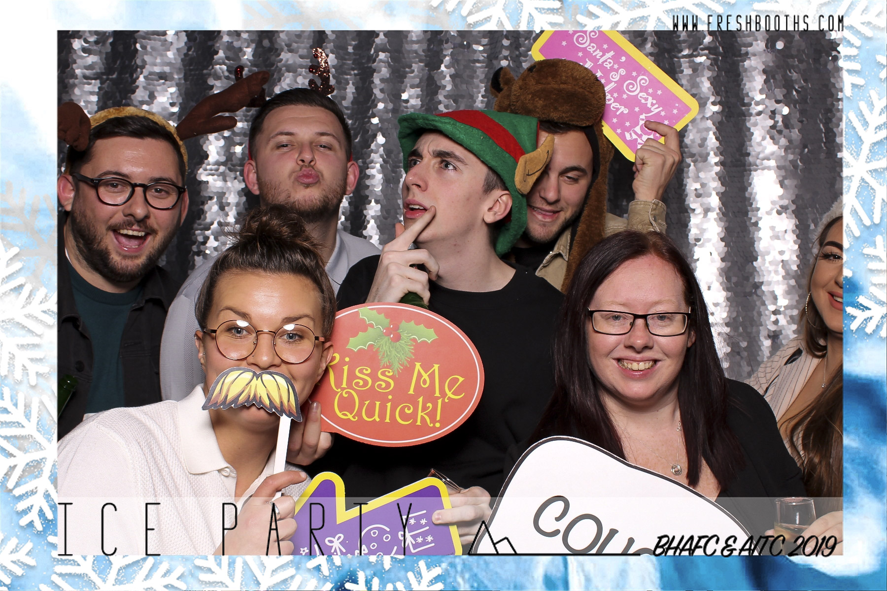 BHAFC Christmas Party - Classic Open Booth | View more photos from the event at gallery.freshbooths.com/u/FreshBooths/BHAFC-Christmas-Party-Classic-Open-Booth
