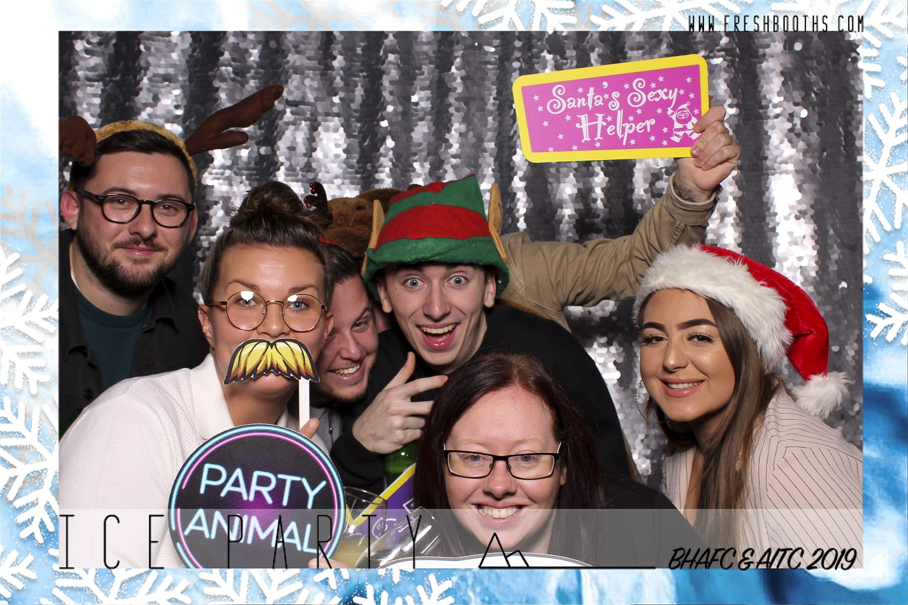 BHAFC Christmas Party - Classic Open Booth | View more photos from the event at gallery.freshbooths.com/u/FreshBooths/BHAFC-Christmas-Party-Classic-Open-Booth