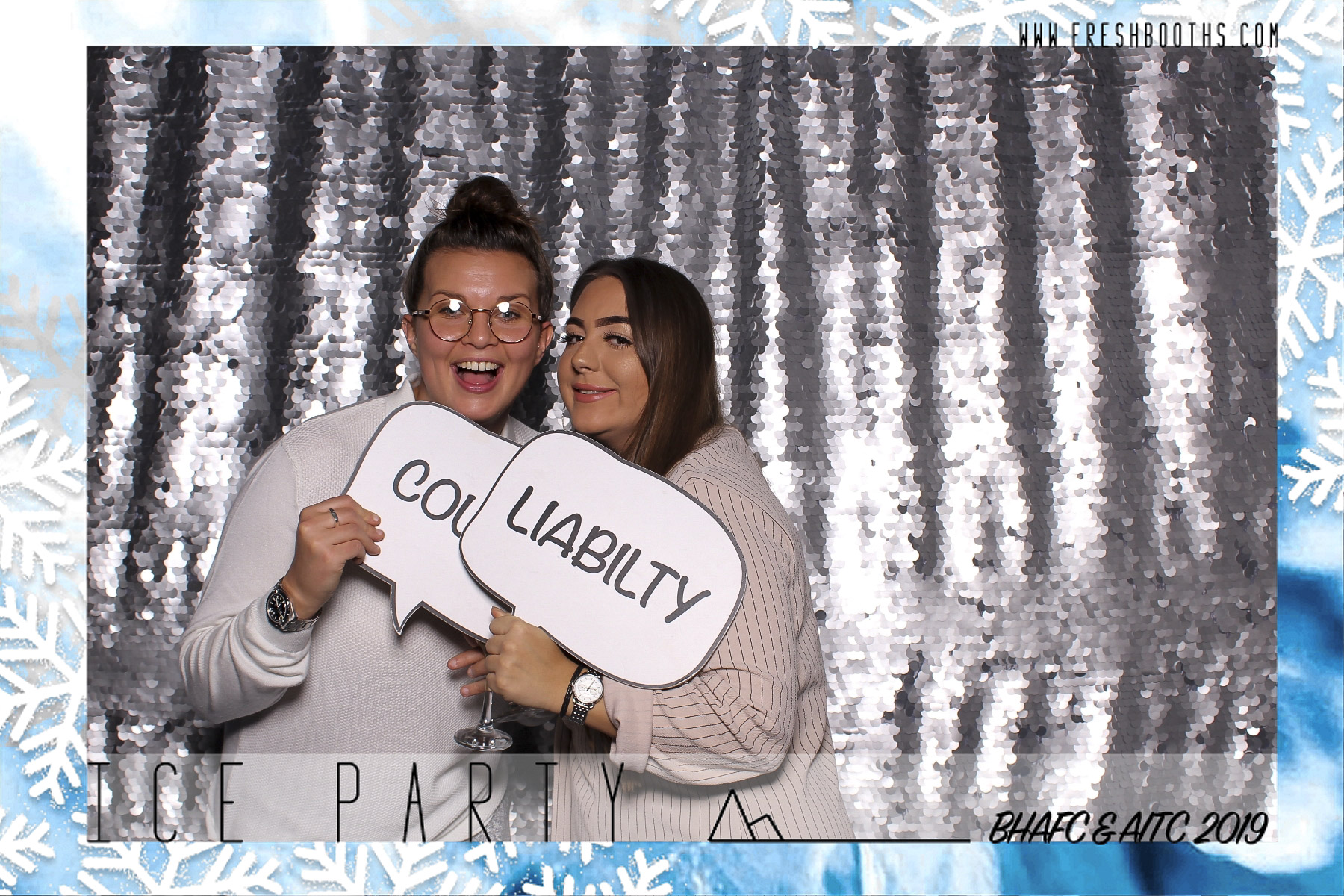 BHAFC Christmas Party - Classic Open Booth | View more photos from the event at gallery.freshbooths.com/u/FreshBooths/BHAFC-Christmas-Party-Classic-Open-Booth