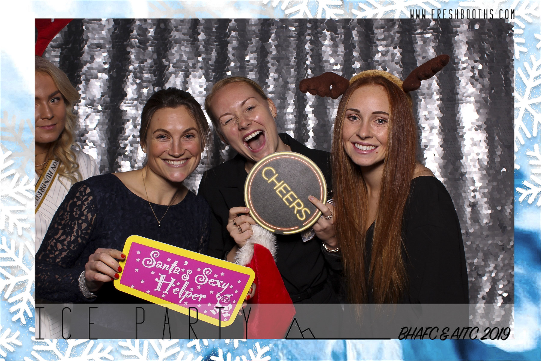 BHAFC Christmas Party - Classic Open Booth | View more photos from the event at gallery.freshbooths.com/u/FreshBooths/BHAFC-Christmas-Party-Classic-Open-Booth