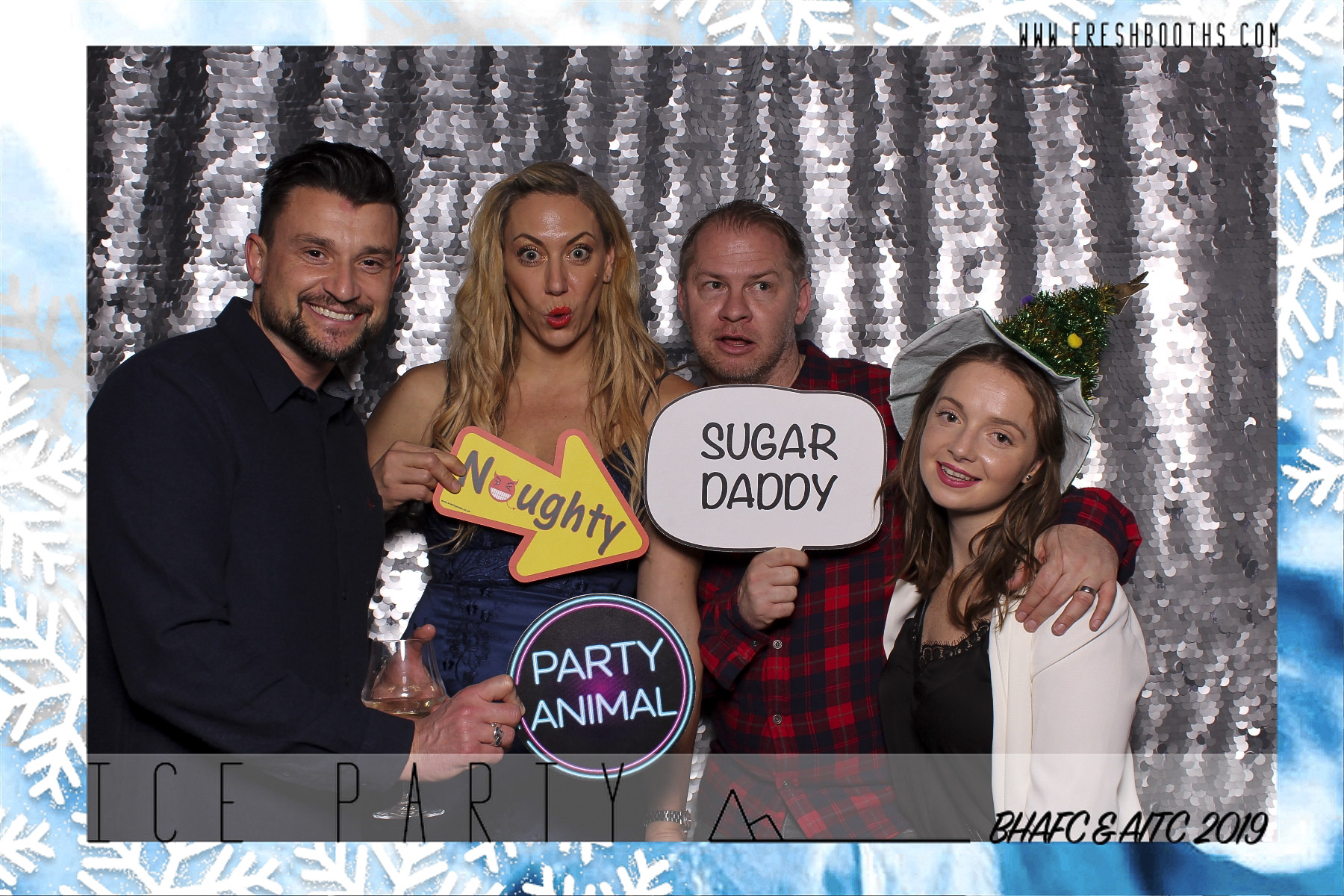 BHAFC Christmas Party - Classic Open Booth | View more photos from the event at gallery.freshbooths.com/u/FreshBooths/BHAFC-Christmas-Party-Classic-Open-Booth