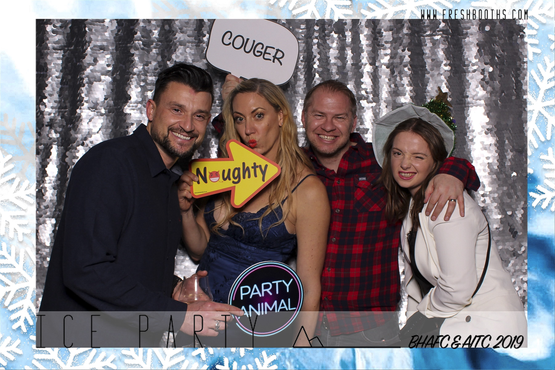 BHAFC Christmas Party - Classic Open Booth | View more photos from the event at gallery.freshbooths.com/u/FreshBooths/BHAFC-Christmas-Party-Classic-Open-Booth