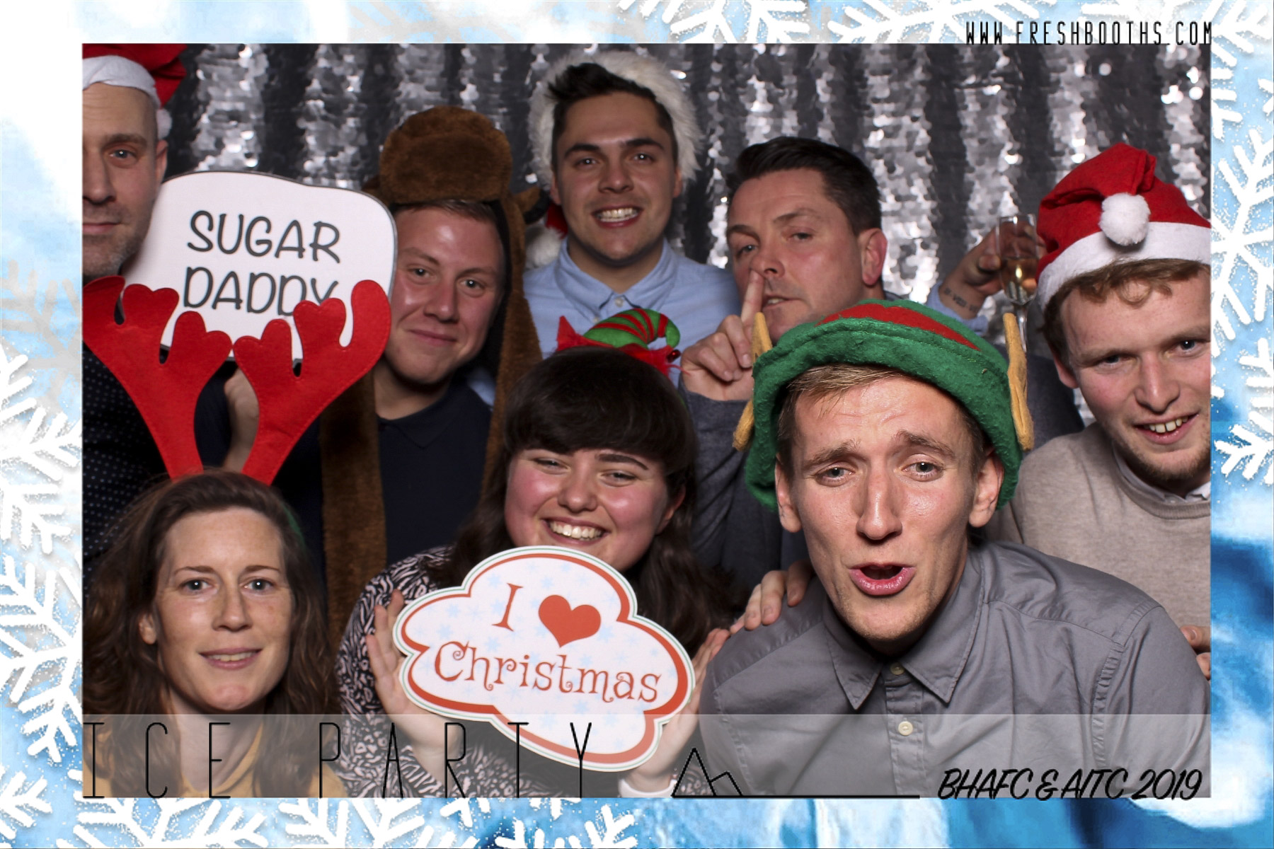 BHAFC Christmas Party - Classic Open Booth | View more photos from the event at gallery.freshbooths.com/u/FreshBooths/BHAFC-Christmas-Party-Classic-Open-Booth