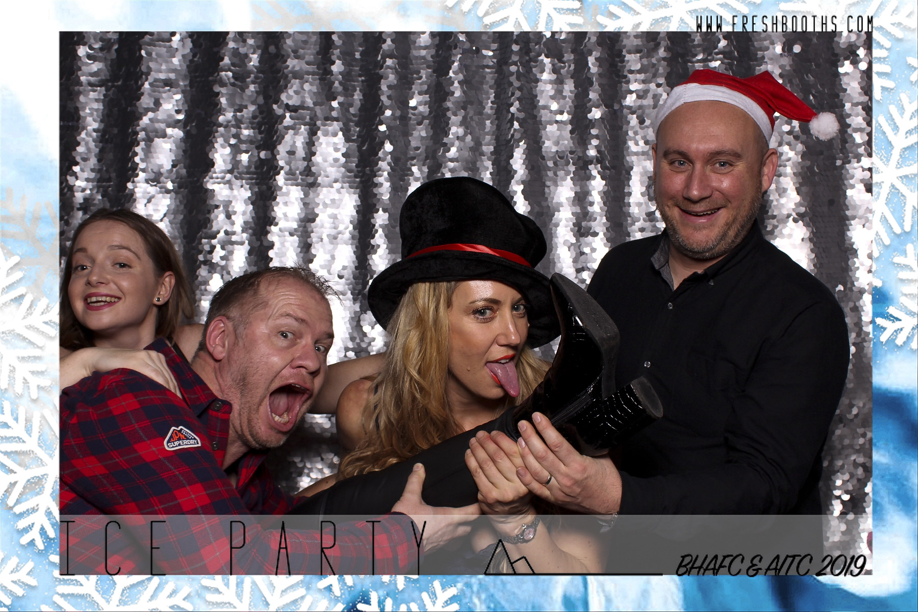 BHAFC Christmas Party - Classic Open Booth | View more photos from the event at gallery.freshbooths.com/u/FreshBooths/BHAFC-Christmas-Party-Classic-Open-Booth