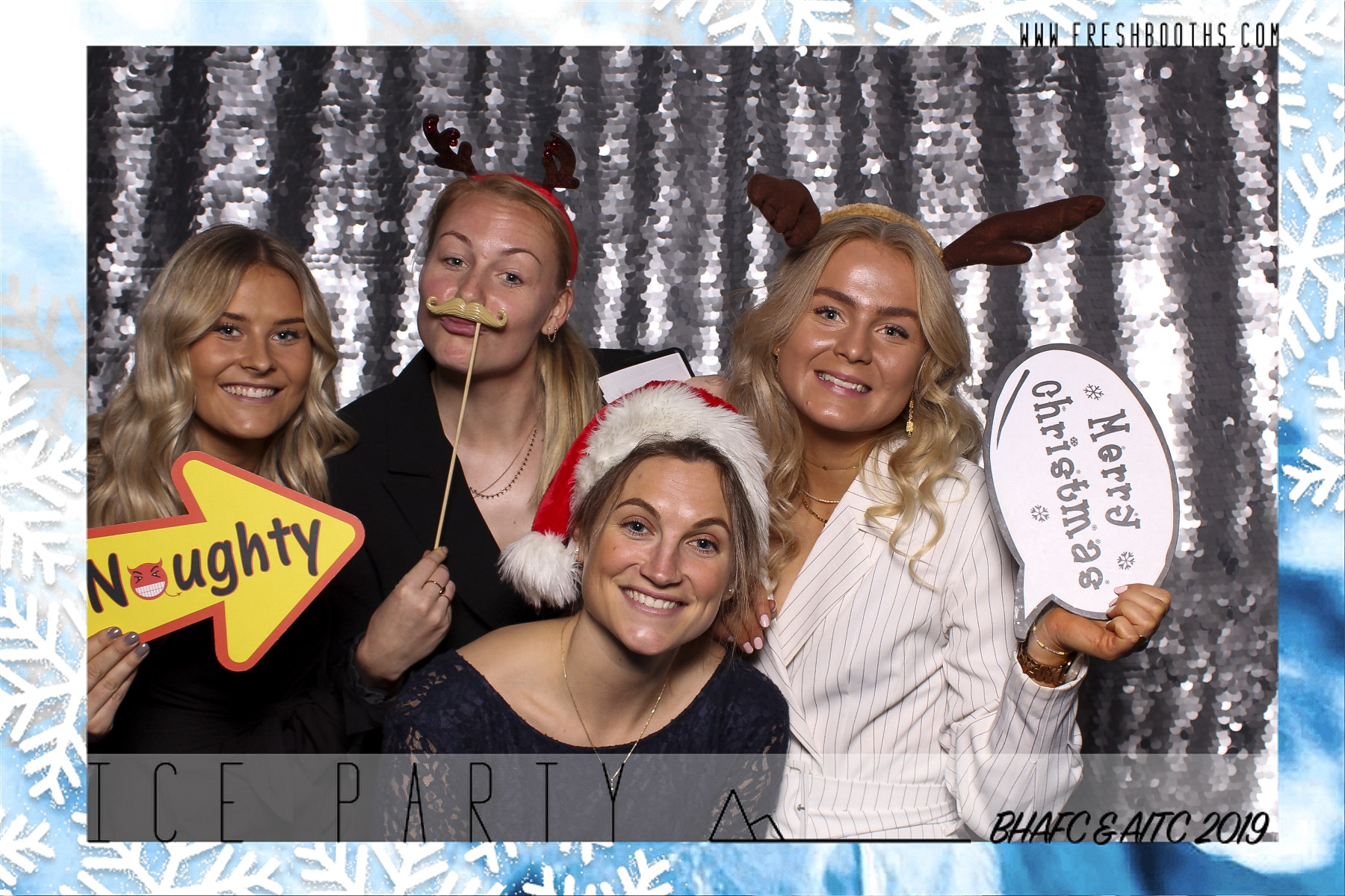 BHAFC Christmas Party - Classic Open Booth | View more photos from the event at gallery.freshbooths.com/u/FreshBooths/BHAFC-Christmas-Party-Classic-Open-Booth