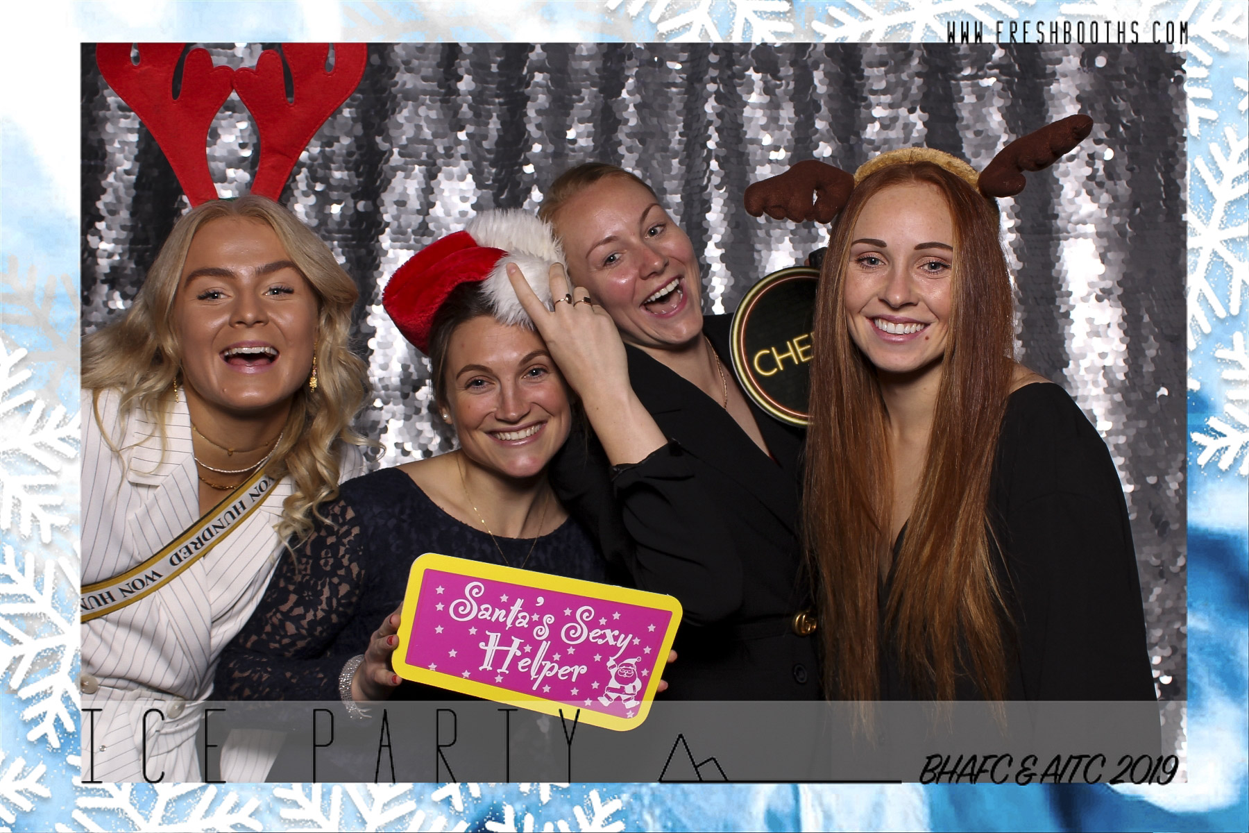BHAFC Christmas Party - Classic Open Booth | View more photos from the event at gallery.freshbooths.com/u/FreshBooths/BHAFC-Christmas-Party-Classic-Open-Booth