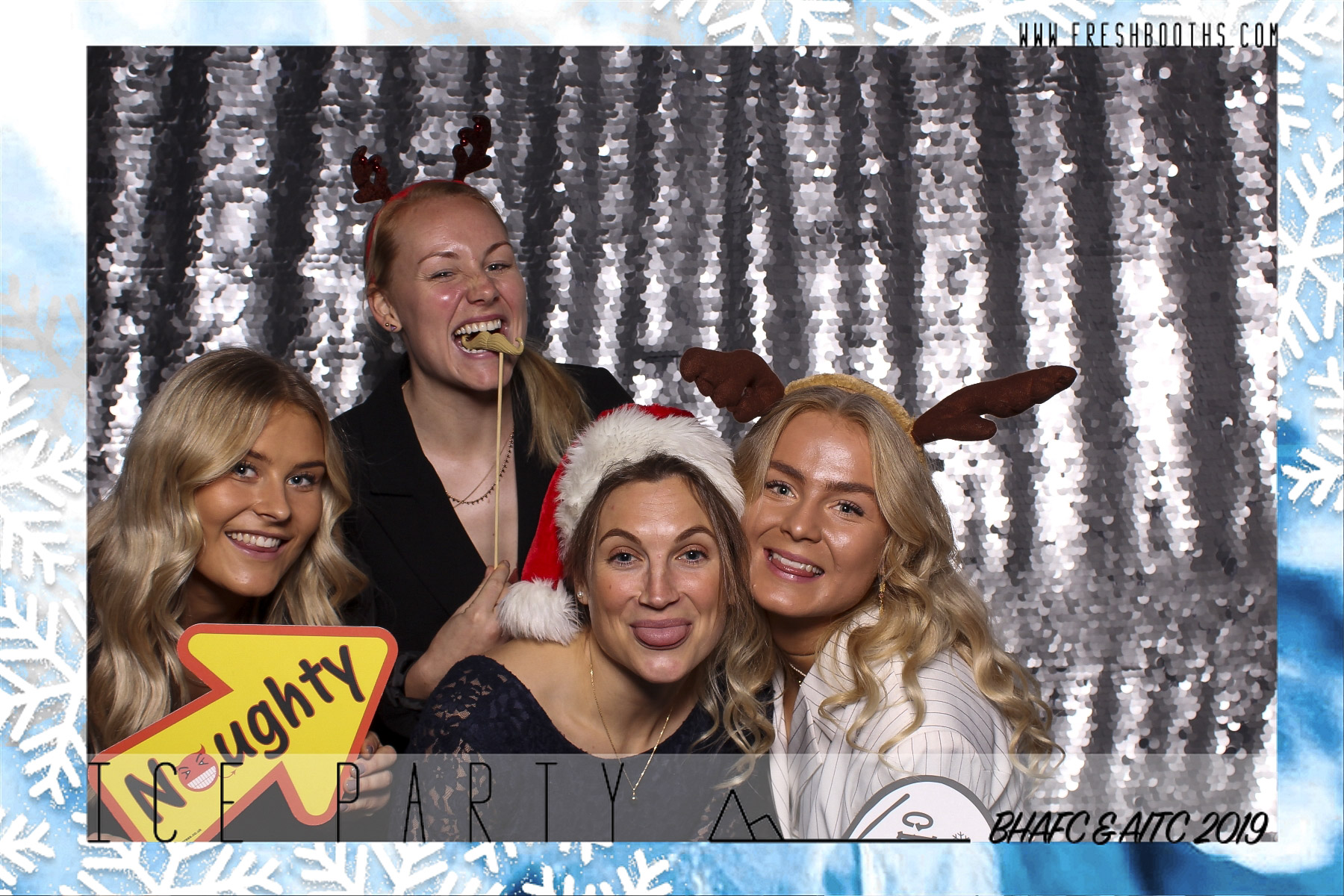 BHAFC Christmas Party - Classic Open Booth | View more photos from the event at gallery.freshbooths.com/u/FreshBooths/BHAFC-Christmas-Party-Classic-Open-Booth