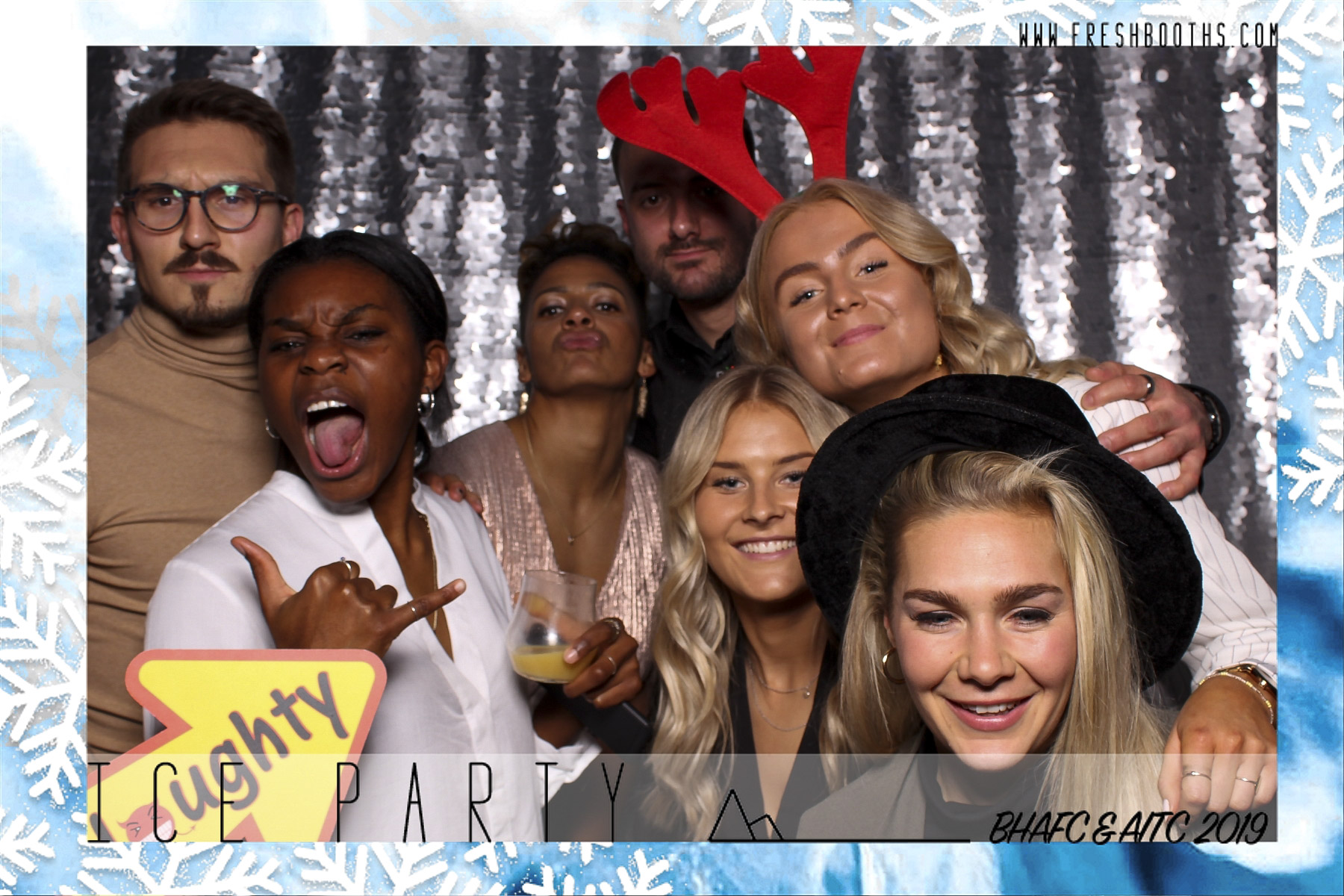 BHAFC Christmas Party - Classic Open Booth | View more photos from the event at gallery.freshbooths.com/u/FreshBooths/BHAFC-Christmas-Party-Classic-Open-Booth