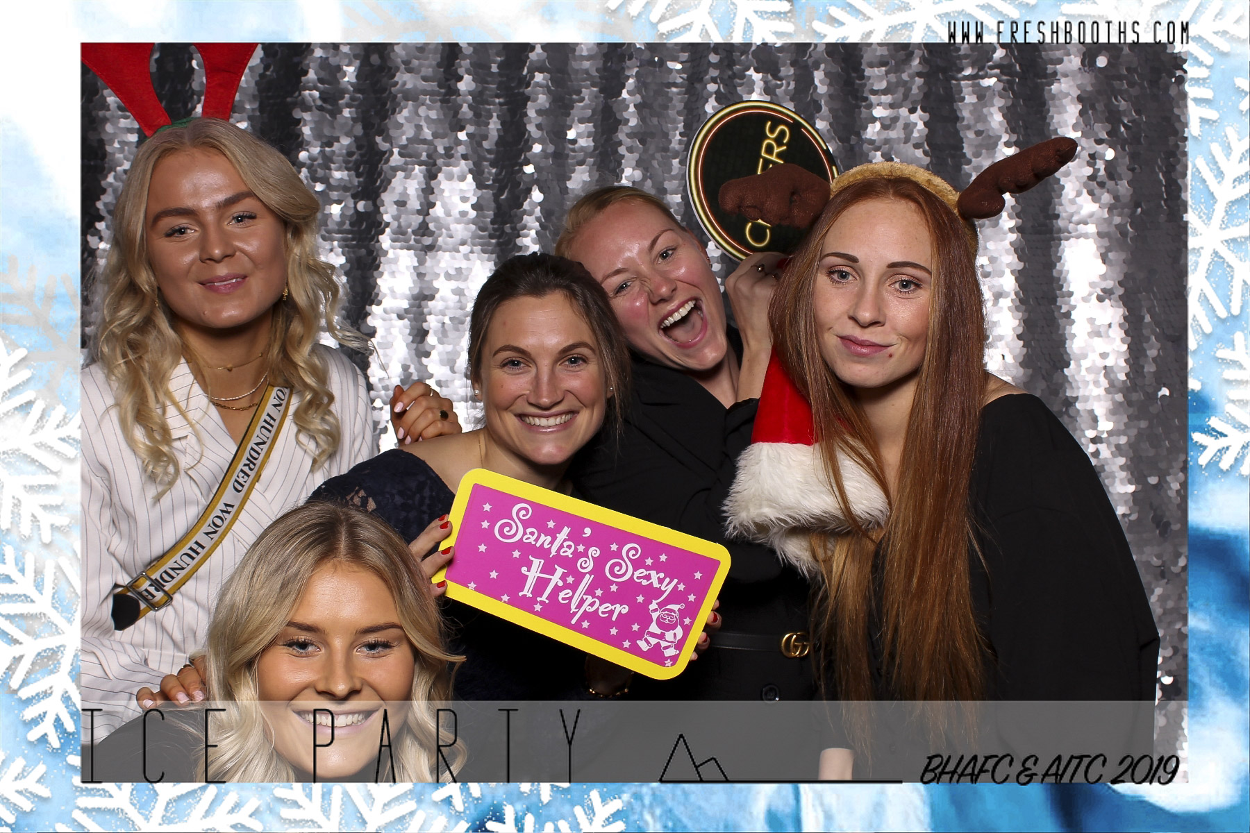 BHAFC Christmas Party - Classic Open Booth | View more photos from the event at gallery.freshbooths.com/u/FreshBooths/BHAFC-Christmas-Party-Classic-Open-Booth