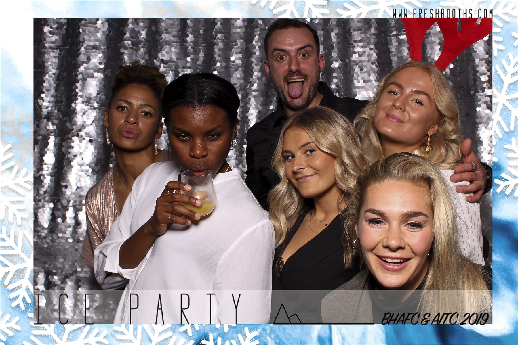 BHAFC Christmas Party - Classic Open Booth | View more photos from the event at gallery.freshbooths.com/u/FreshBooths/BHAFC-Christmas-Party-Classic-Open-Booth