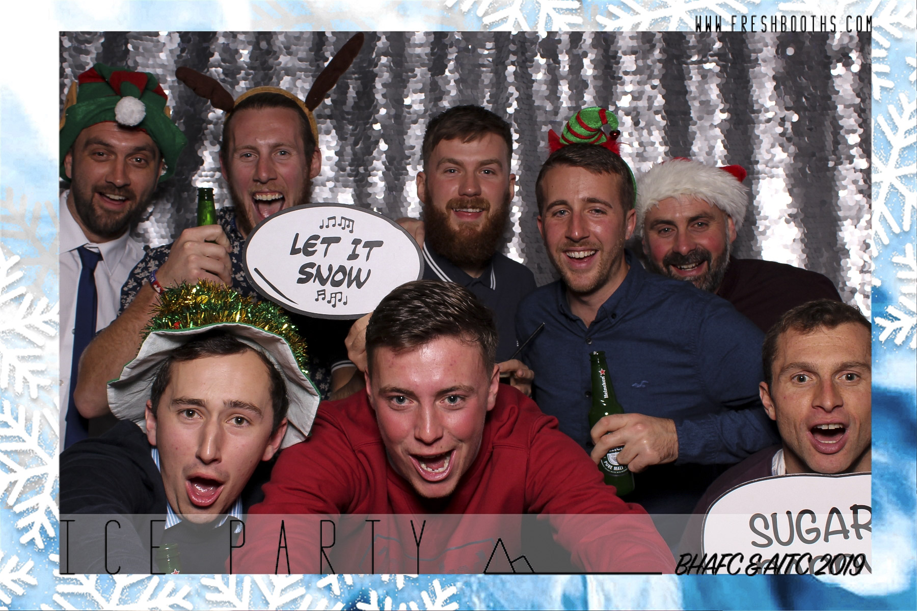 BHAFC Christmas Party - Classic Open Booth | View more photos from the event at gallery.freshbooths.com/u/FreshBooths/BHAFC-Christmas-Party-Classic-Open-Booth