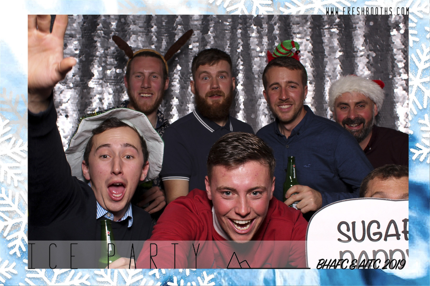 BHAFC Christmas Party - Classic Open Booth | View more photos from the event at gallery.freshbooths.com/u/FreshBooths/BHAFC-Christmas-Party-Classic-Open-Booth