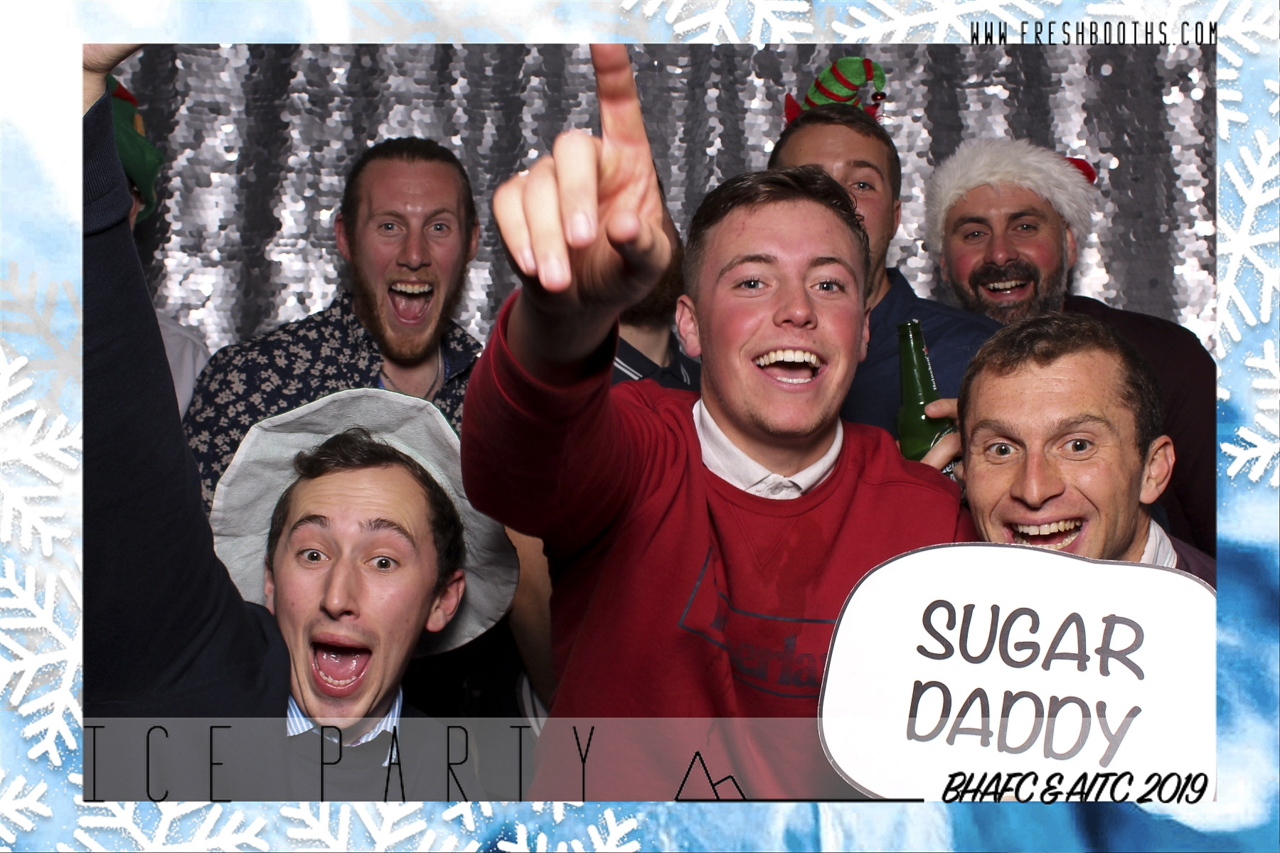 BHAFC Christmas Party - Classic Open Booth | View more photos from the event at gallery.freshbooths.com/u/FreshBooths/BHAFC-Christmas-Party-Classic-Open-Booth